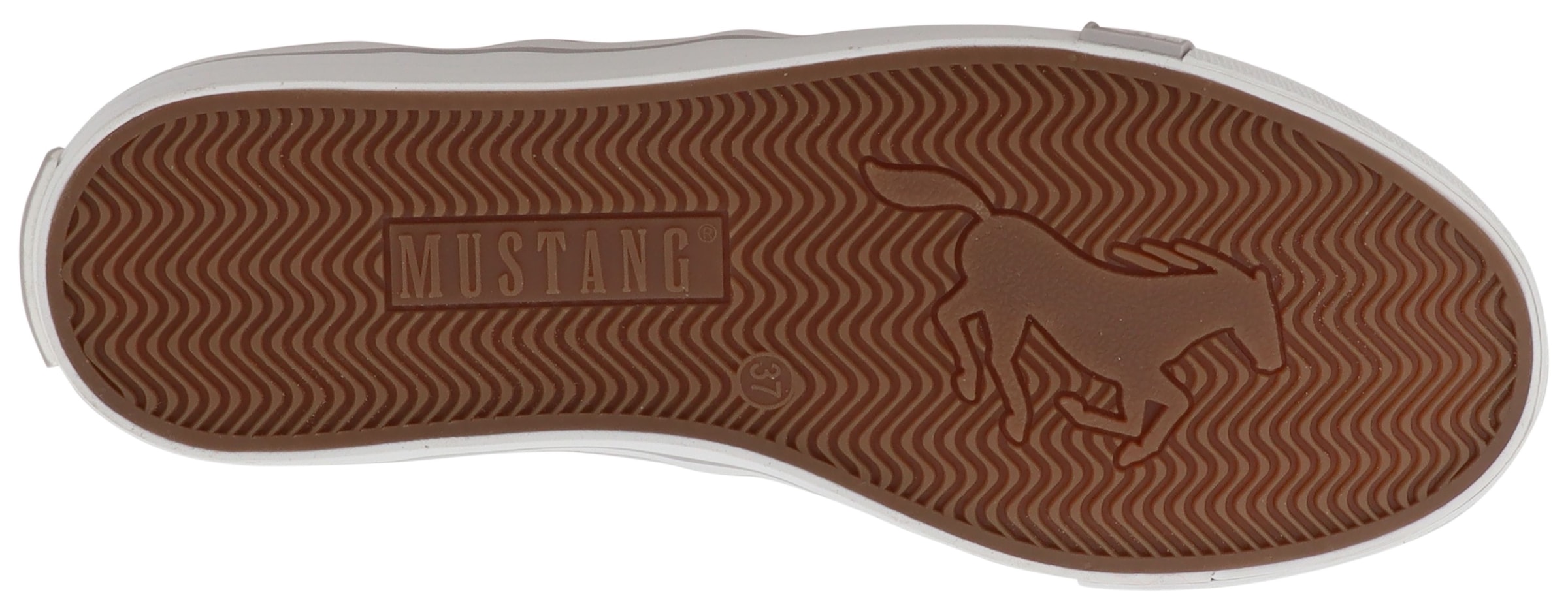 Mustang Shoes Slip-On Sneaker »Winona«  Slipper, Halbschuh mit modischen Kontrastnähten