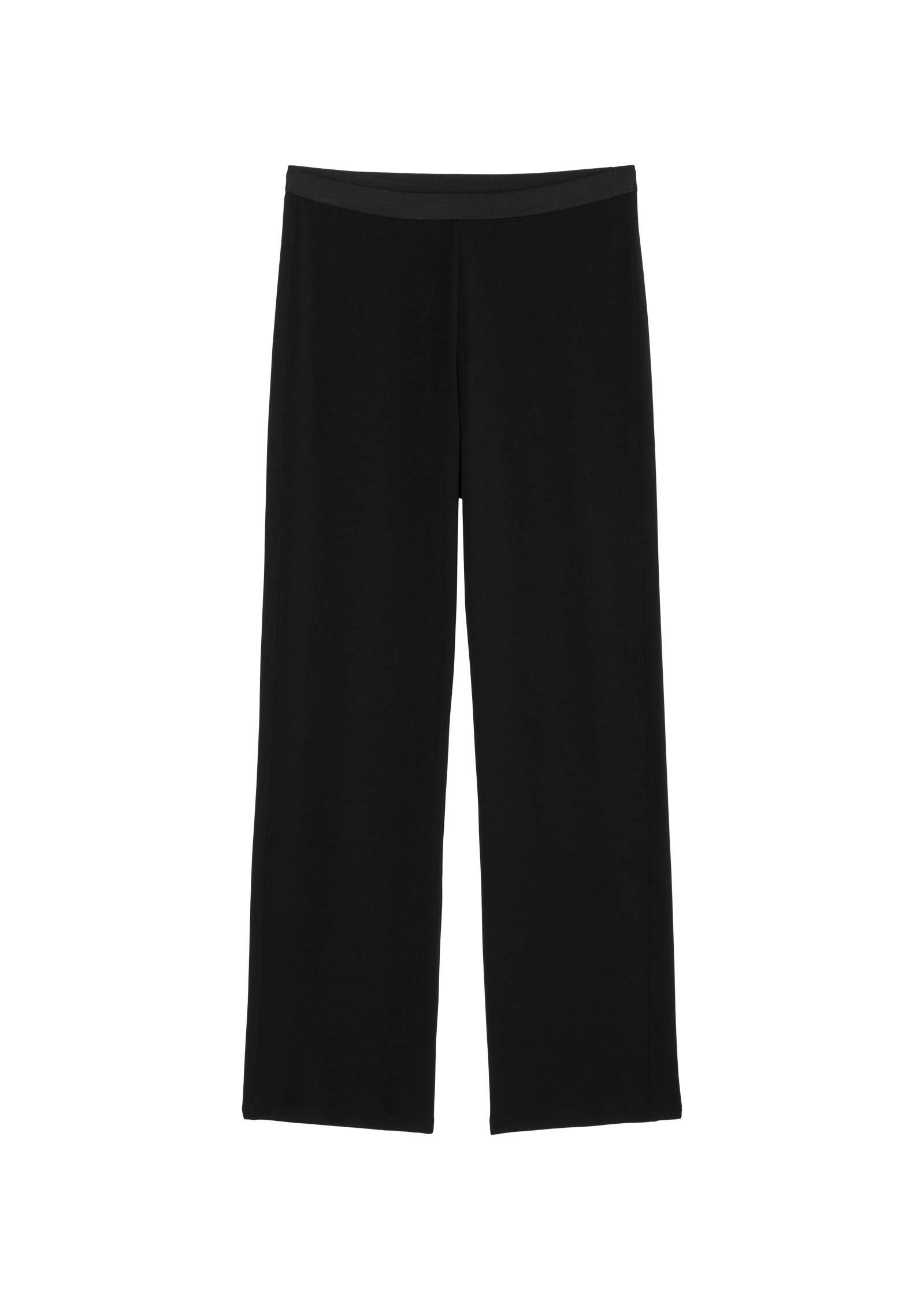 Marc O'Polo Jerseyhose, Marlene-Style mit elastischem Webgummibund