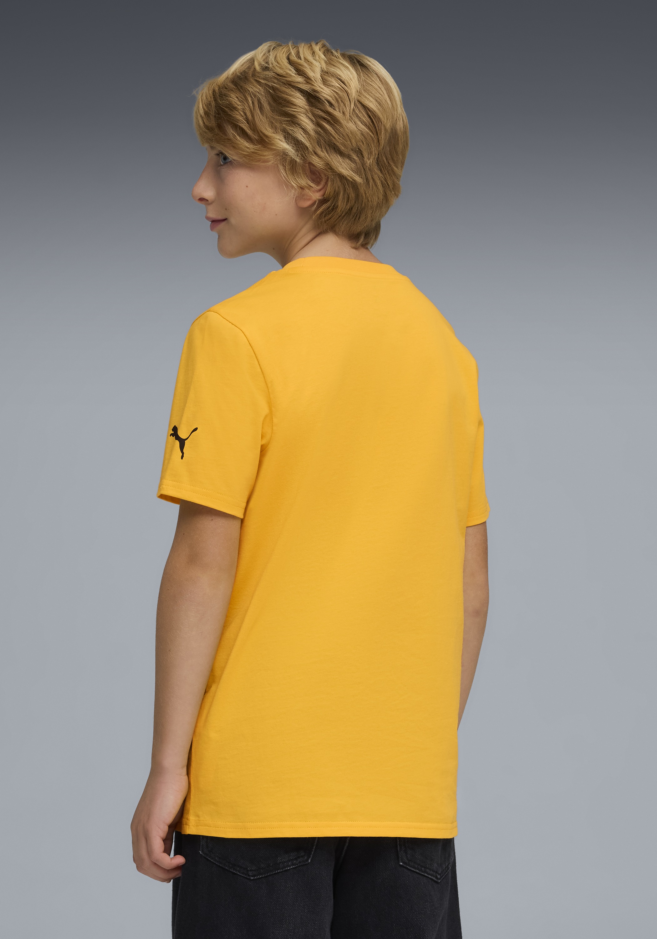 PUMA Trainingsshirt »BVB X SESAME STREET TEE JR« Regular Fit, Kurzarm, für Fußball, Rundhalsausschnitt