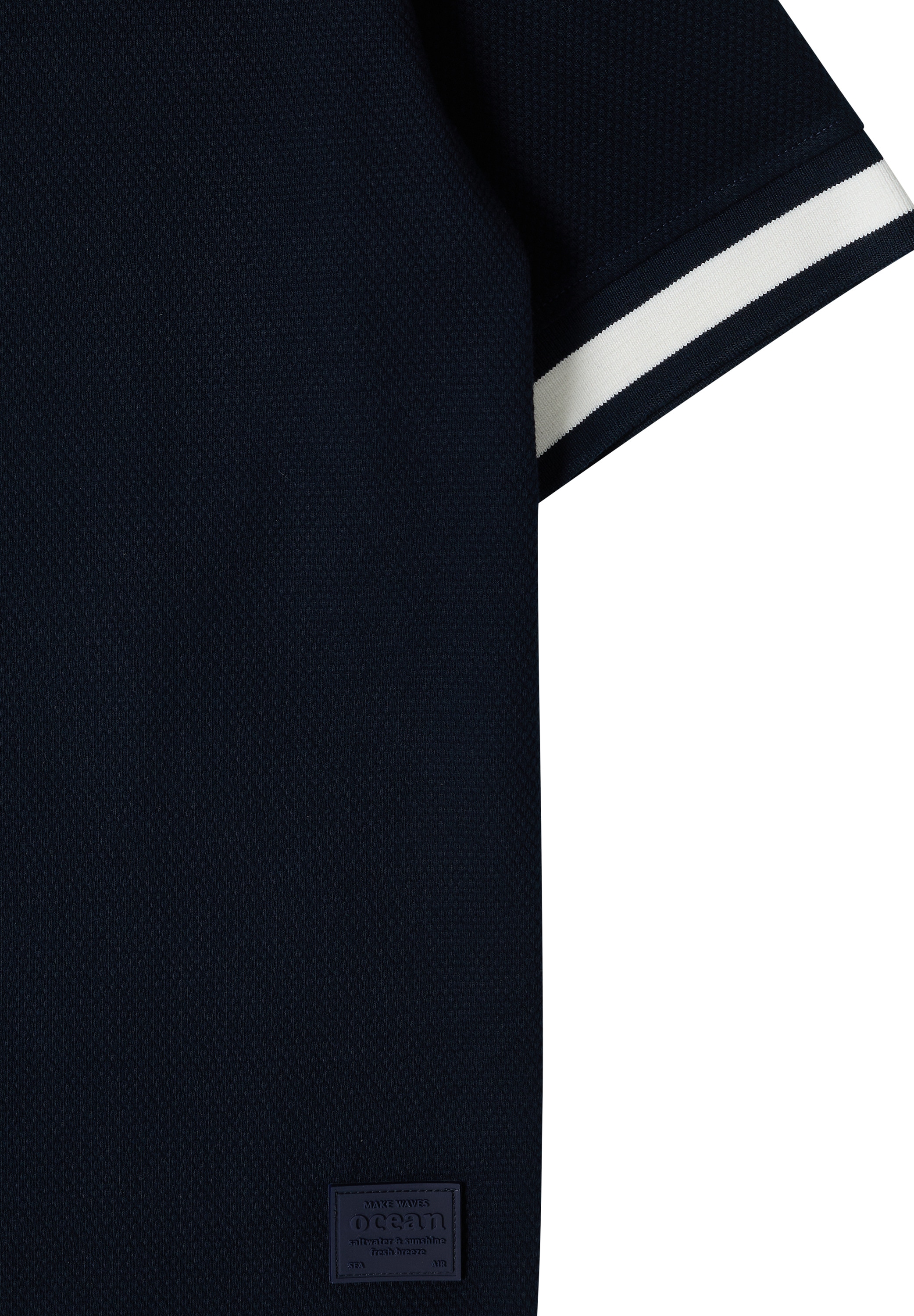 Cecil Kapuzenshirt in strukturierter Qualität mit Rippdetails