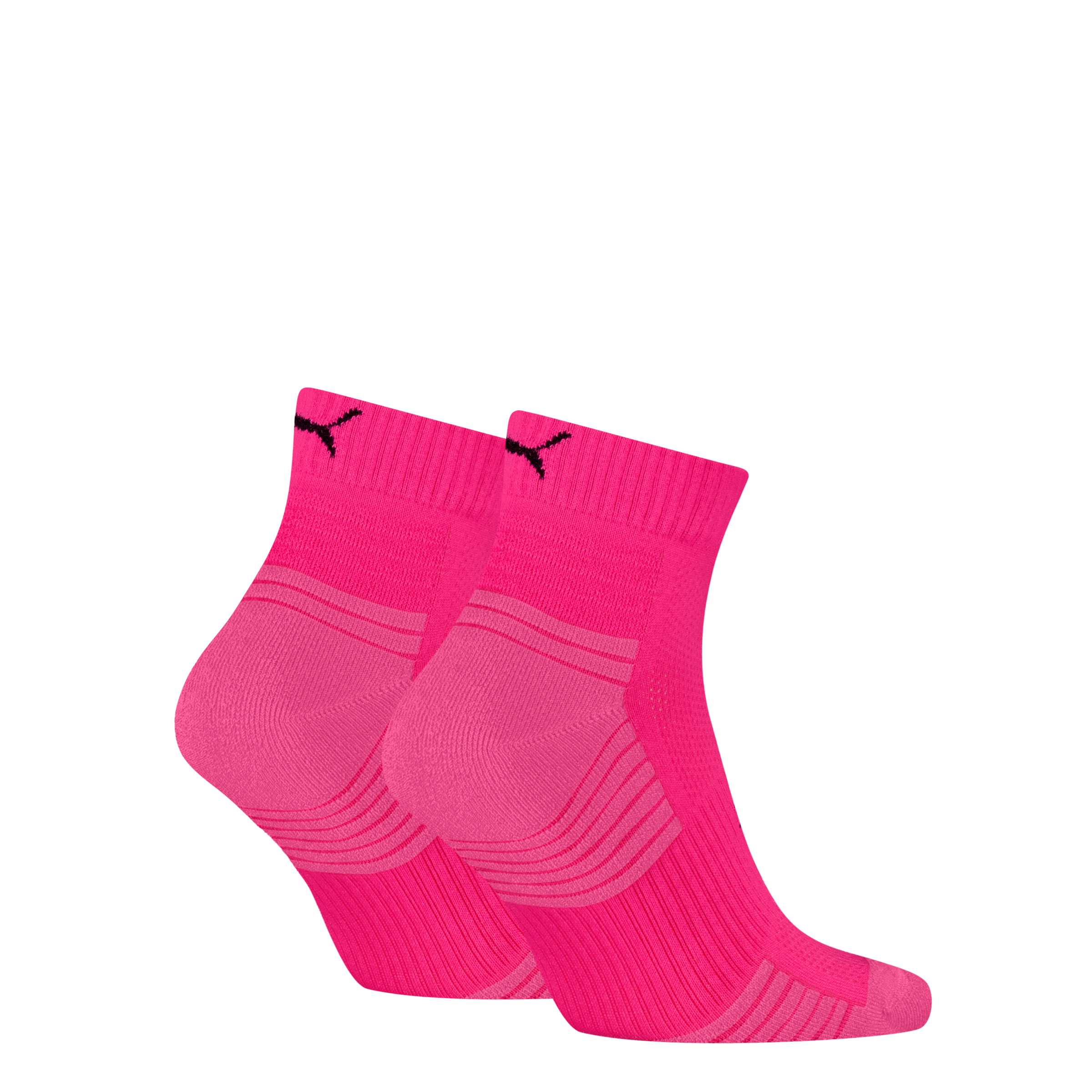 PUMA Kurzsocken »PUMA UNISEX SPORT CUSHIONED QUARTER 2P« 2 Paar,  Rippenbündchen, optimierte Dämpfung für zusätzlichen Komfort