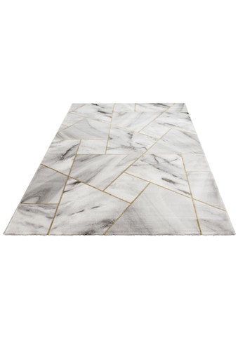 Leonique Teppich »Lerina«, rechteckig, 12 mm Höhe, modernes Marmor-Design,... kaufen