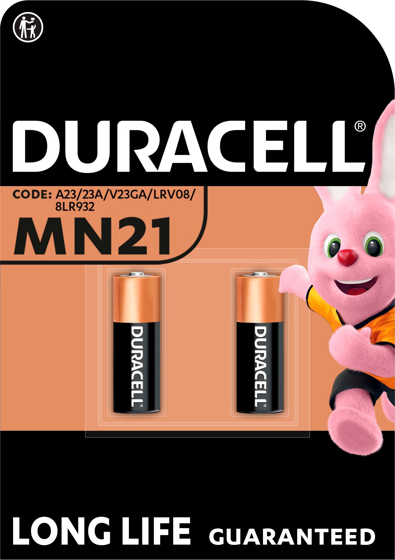 Duracell Batterie »Electronics«, MN21, (2 St.)