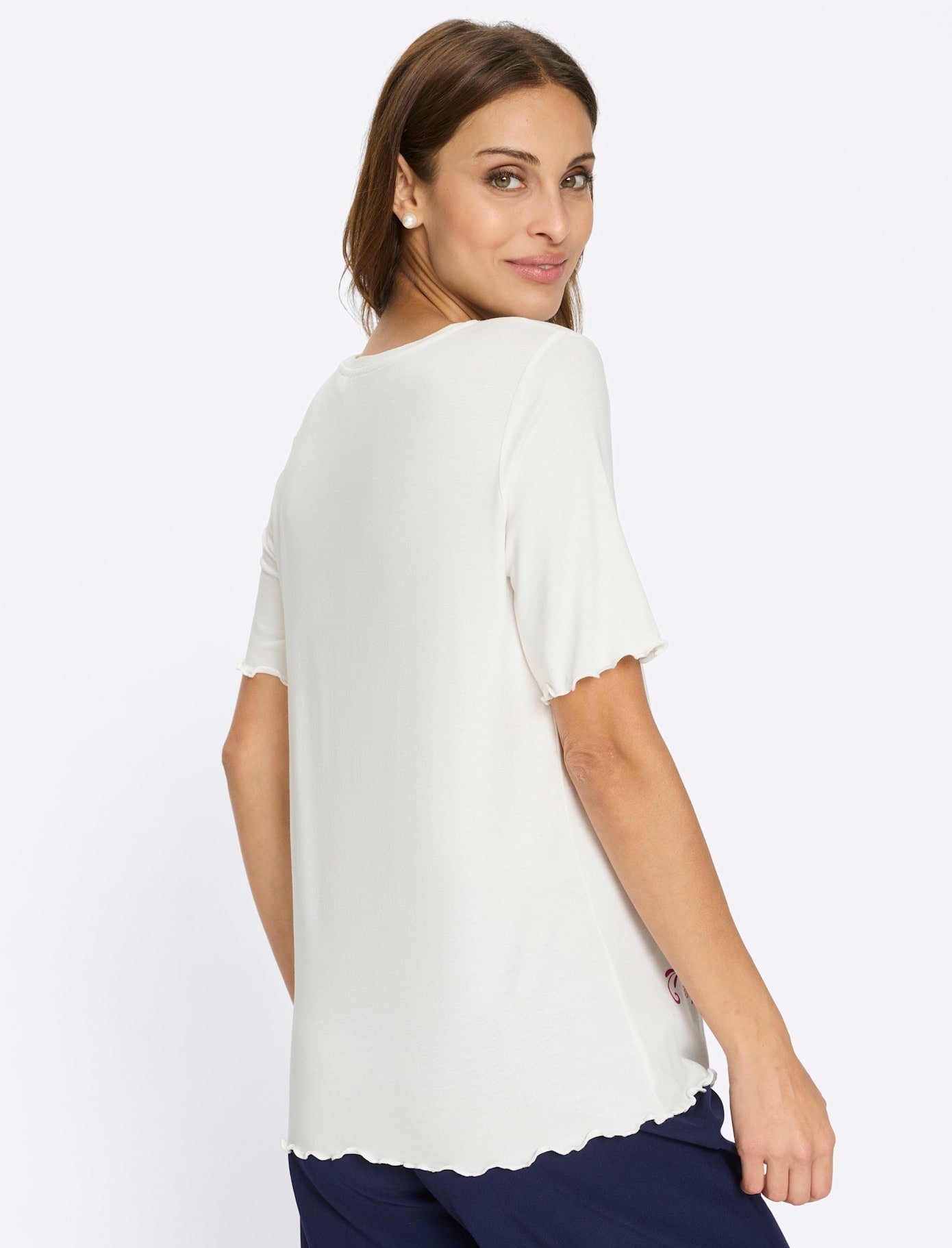 Lady Kurzarmshirt »Rundhals-Shirt« 1 tlg.