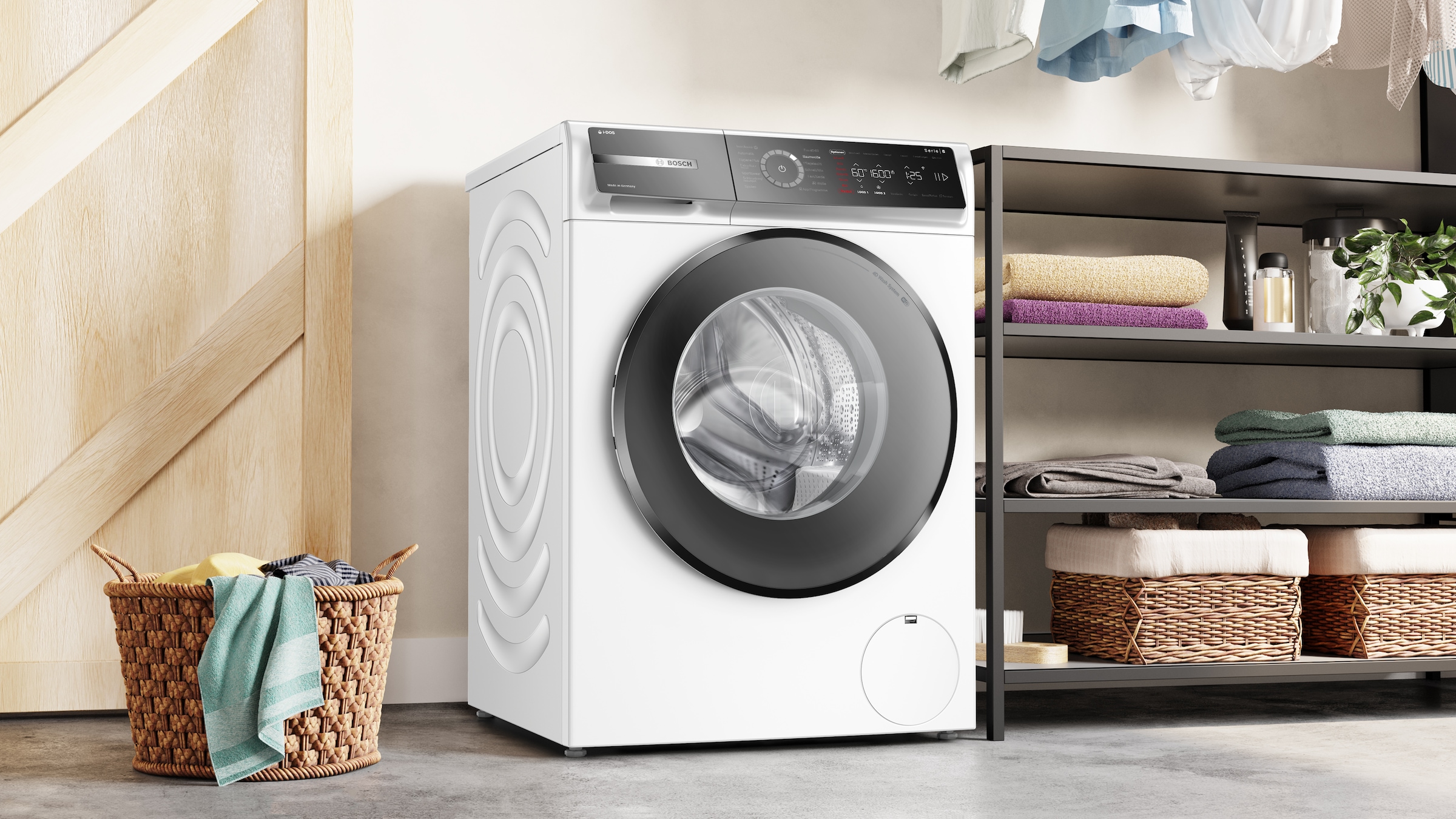 BOSCH Waschmaschine Serie 8 »WGB256A41« 10 kg 1600 U/min