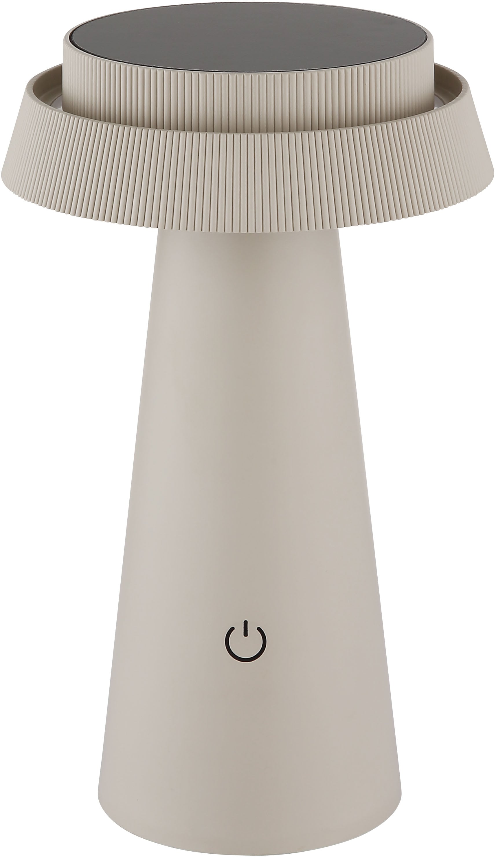my home LED Solarleuchte »Taja«, 1 flammig, Leuchtmittel LED-Modul | LED fest integriert, stufenloser Touchdimmer, Farben fixierbar