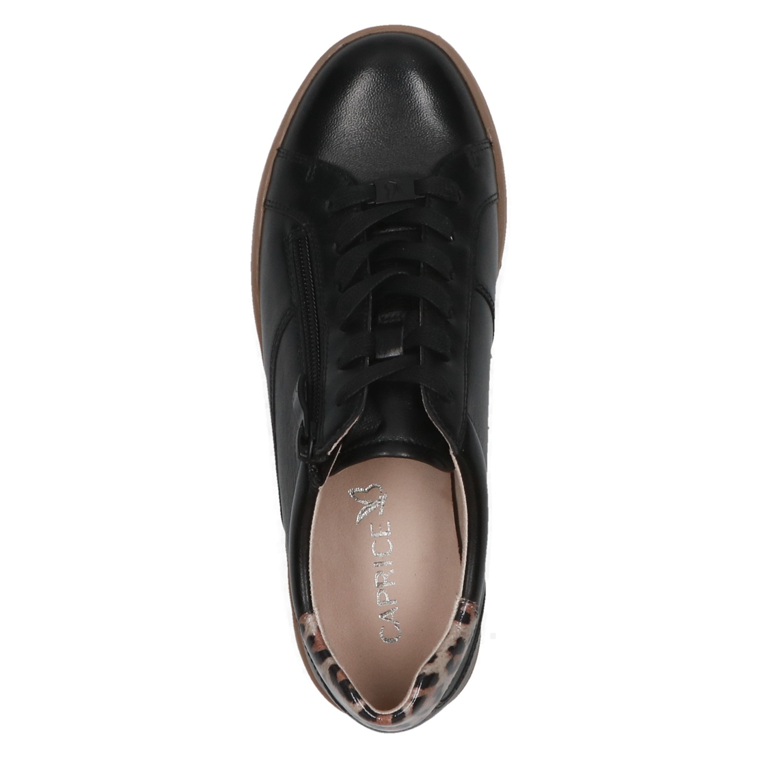 Caprice Sneaker, Freizeitschuh, Halbschuh, Schnürer mit Außenreißverschluss