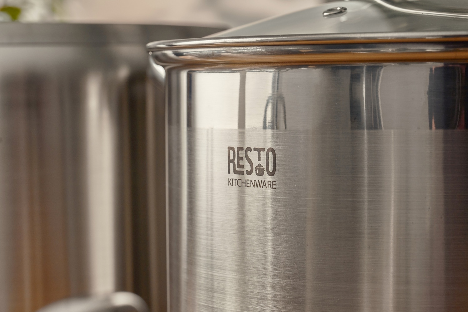 RESTO Kitchenware Kochtopf »Libra, Universaltopf energiesparend und spülmaschinenfest« 2 Stk. tlg. Edelstahl 18/10