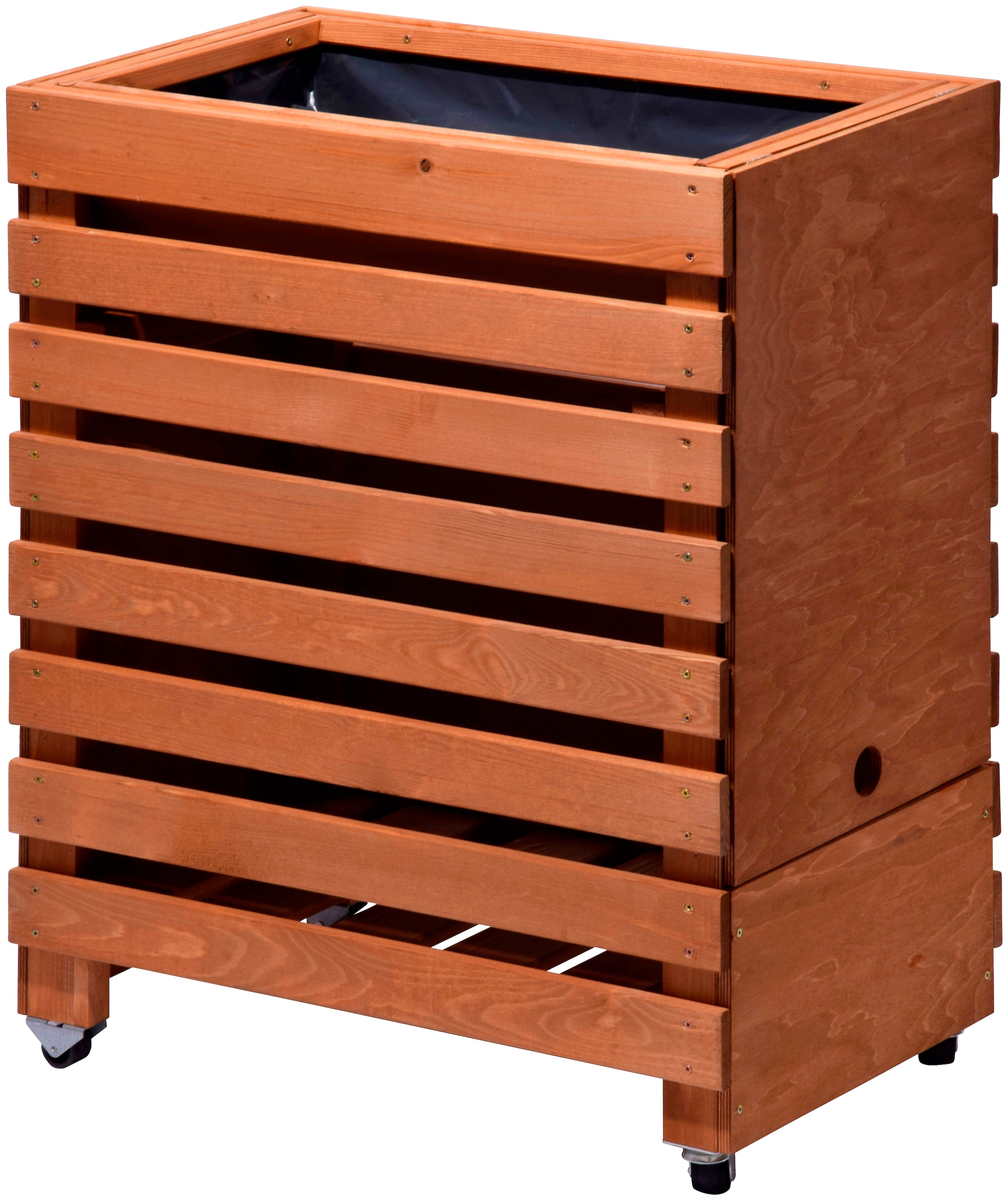 dobar Hochbeet »Gr. M«, BxTxH: 58x36x71 cm, auf Rollen