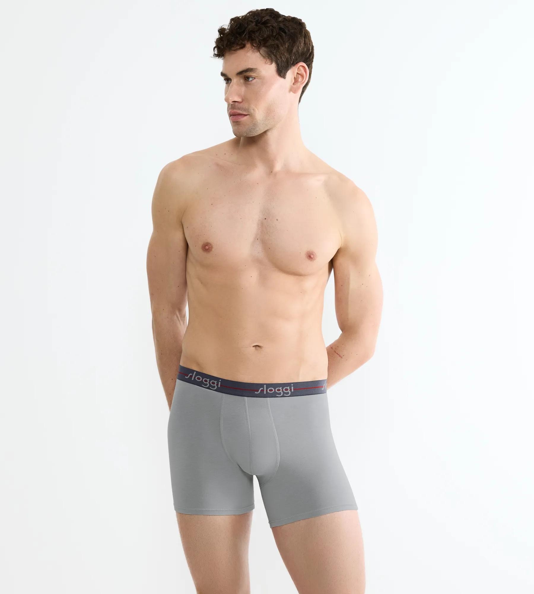 sloggi Boxershorts »men Start« 2er Pack,  ohne Eingriff, extra weiches Taillenband, Single-Jersey Qualität