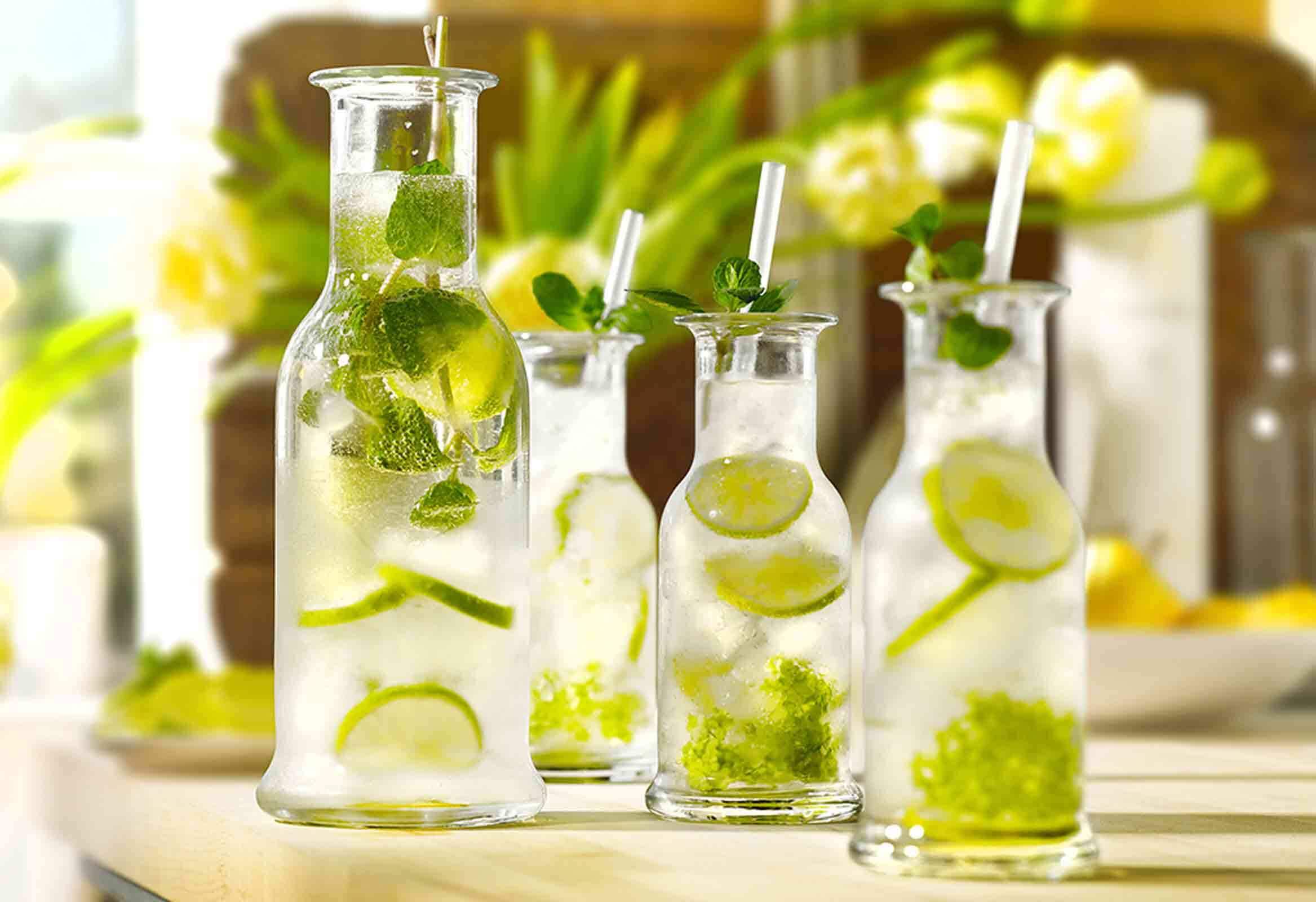 Stölzle Karaffe »Karaffen Purity 1000 ml 6er Set transparent«