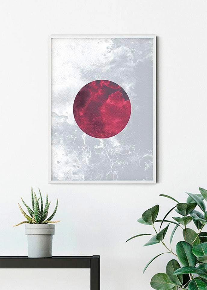 Komar Bild »Solum Ignis« Abstrakt 1 Stk. tlg. Wandbild zur Dekoration - ohne Rahmen