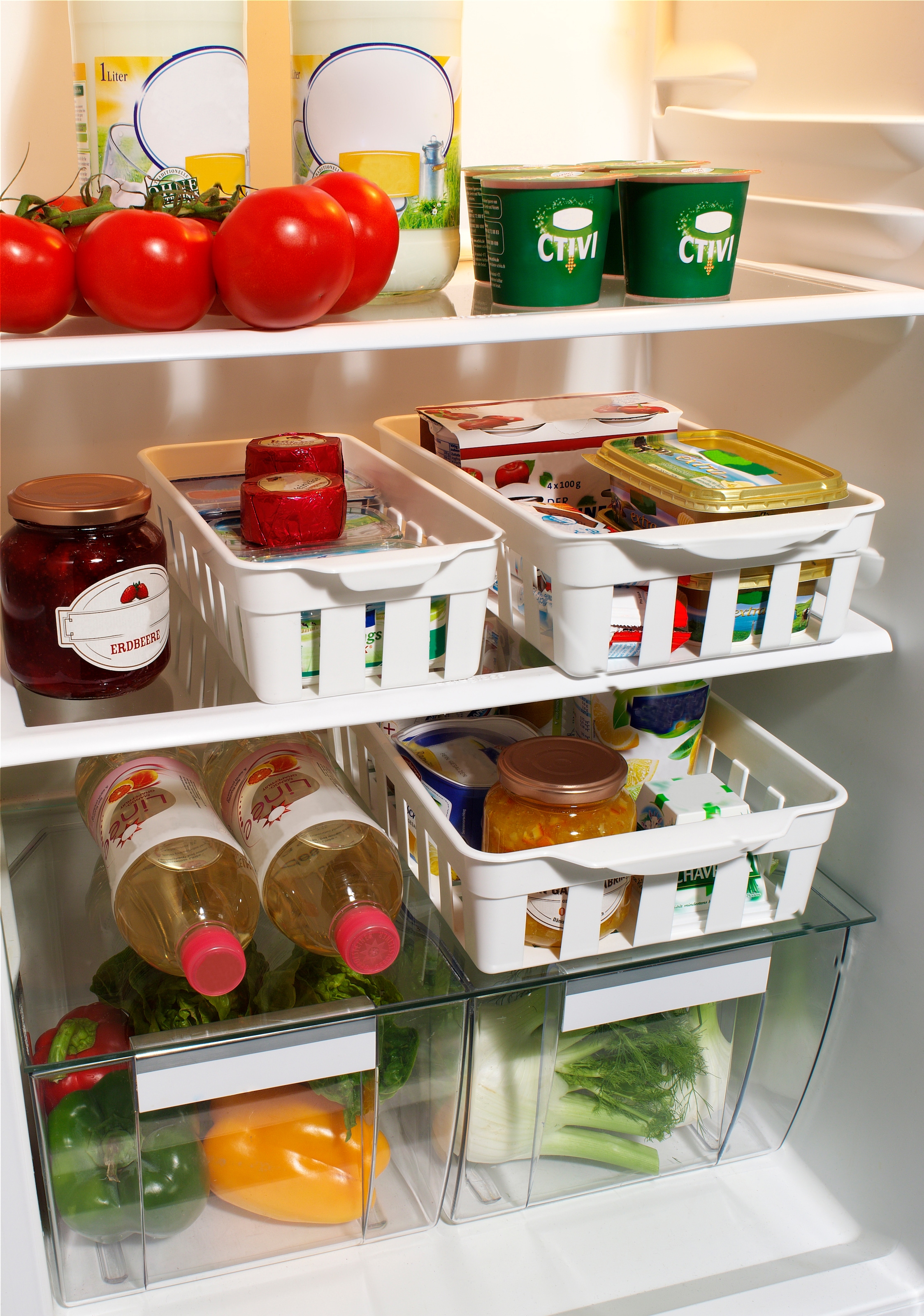 Ruco Organizer, (Set, 6 St.), für den Kühlschrank, Kunststoff bestellen  online bei OTTO