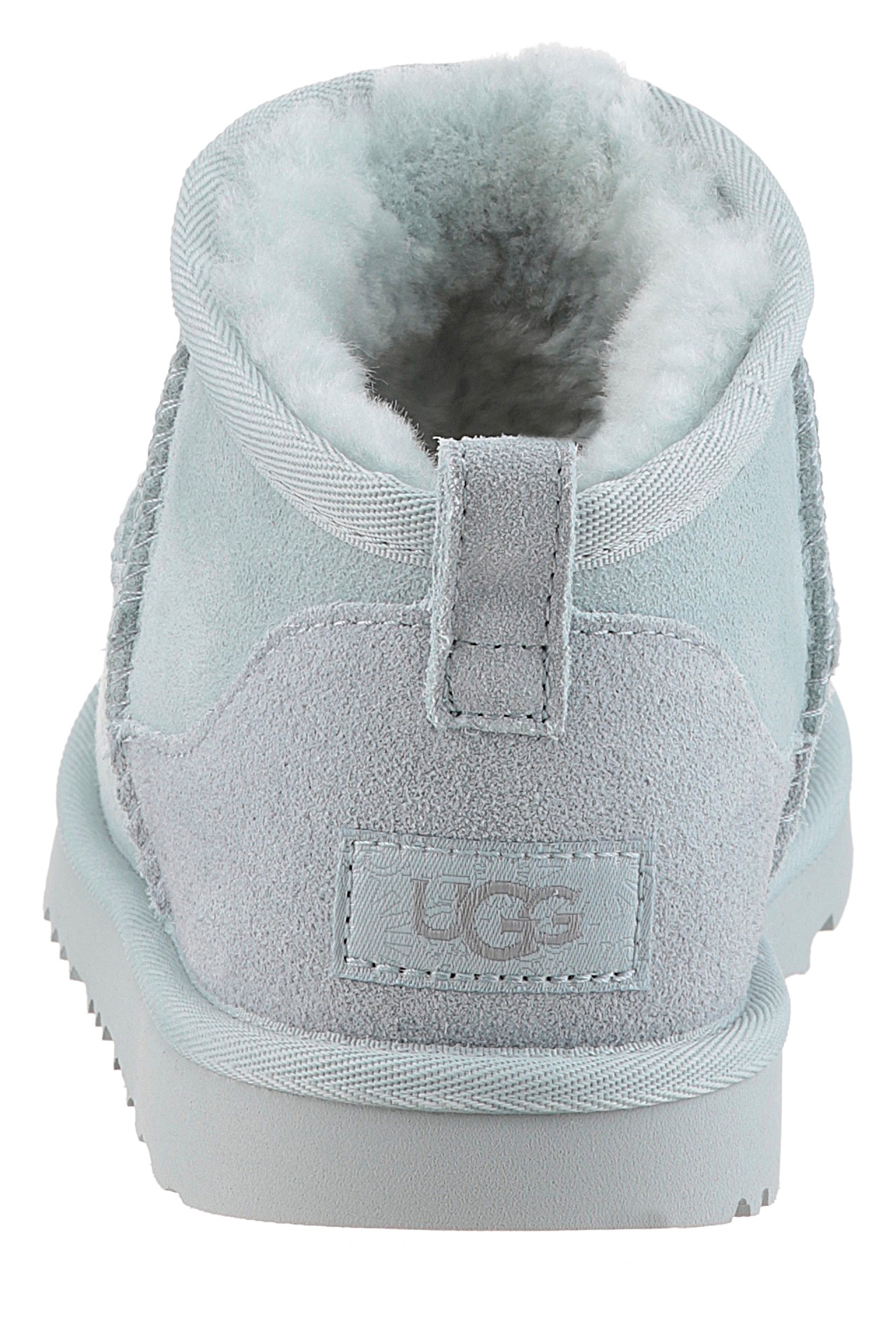 UGG Winterboots »Classic Ultra Mini«, Schlupfstiefel, Winterstiefel, Boots mit Lammfellfutter