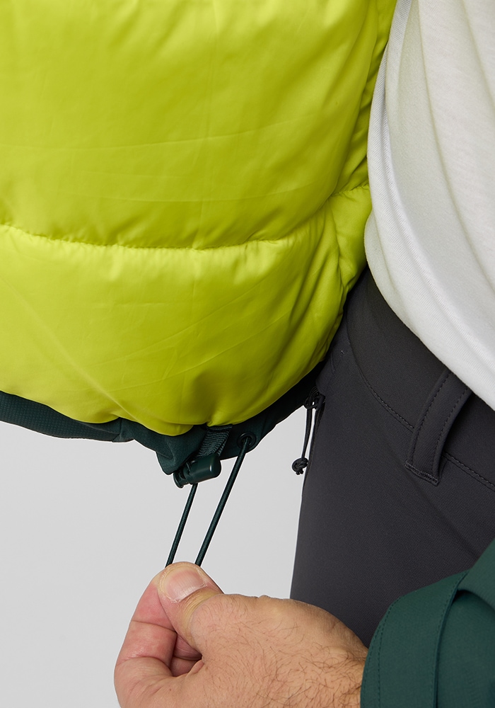 Jack Wolfskin Outdoorjacke »WISPER INS JKT M«, mit Kapuze