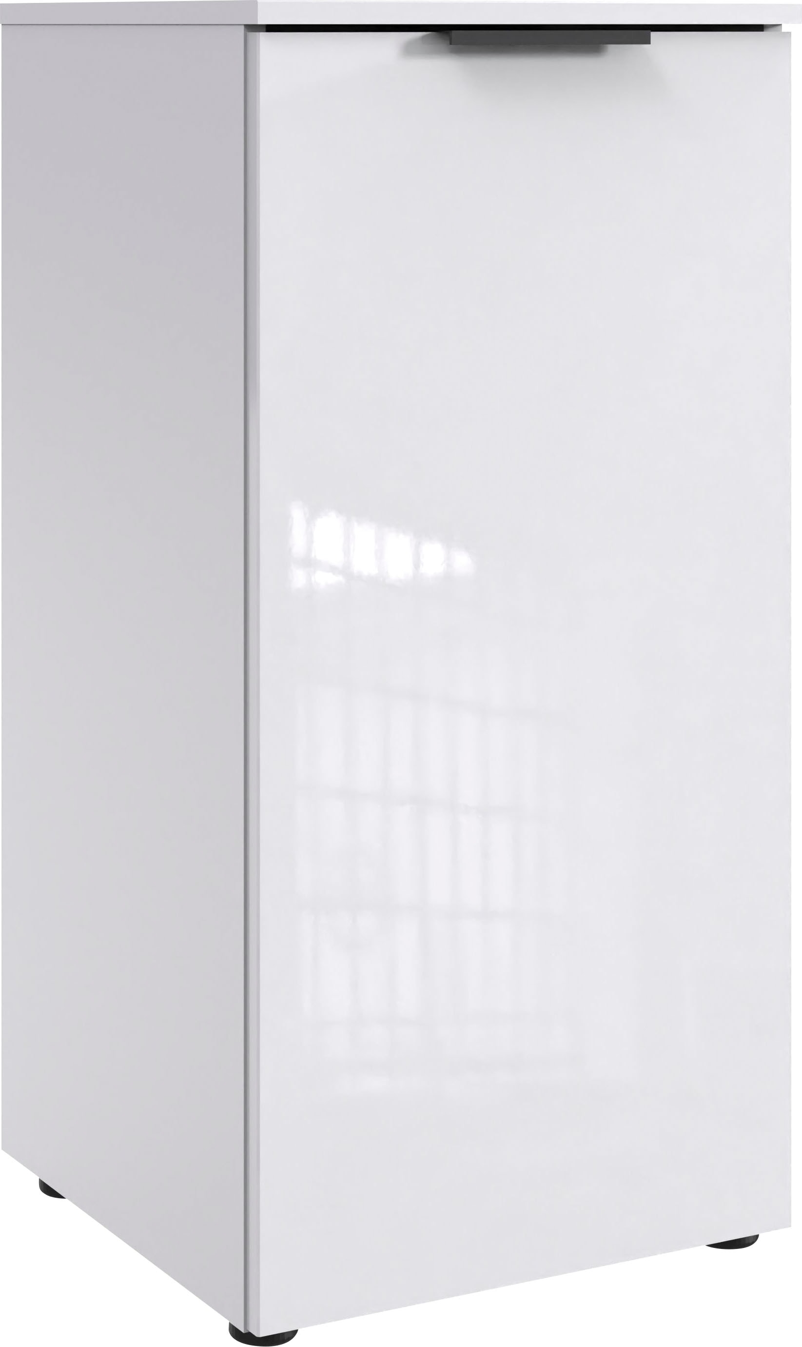 Wimex Kommode »level36 D by fresh to go« 1-türig mit soft-close Funktion in weiß, Größe B/H/T: 41 cm x 92 cm x 41 cm