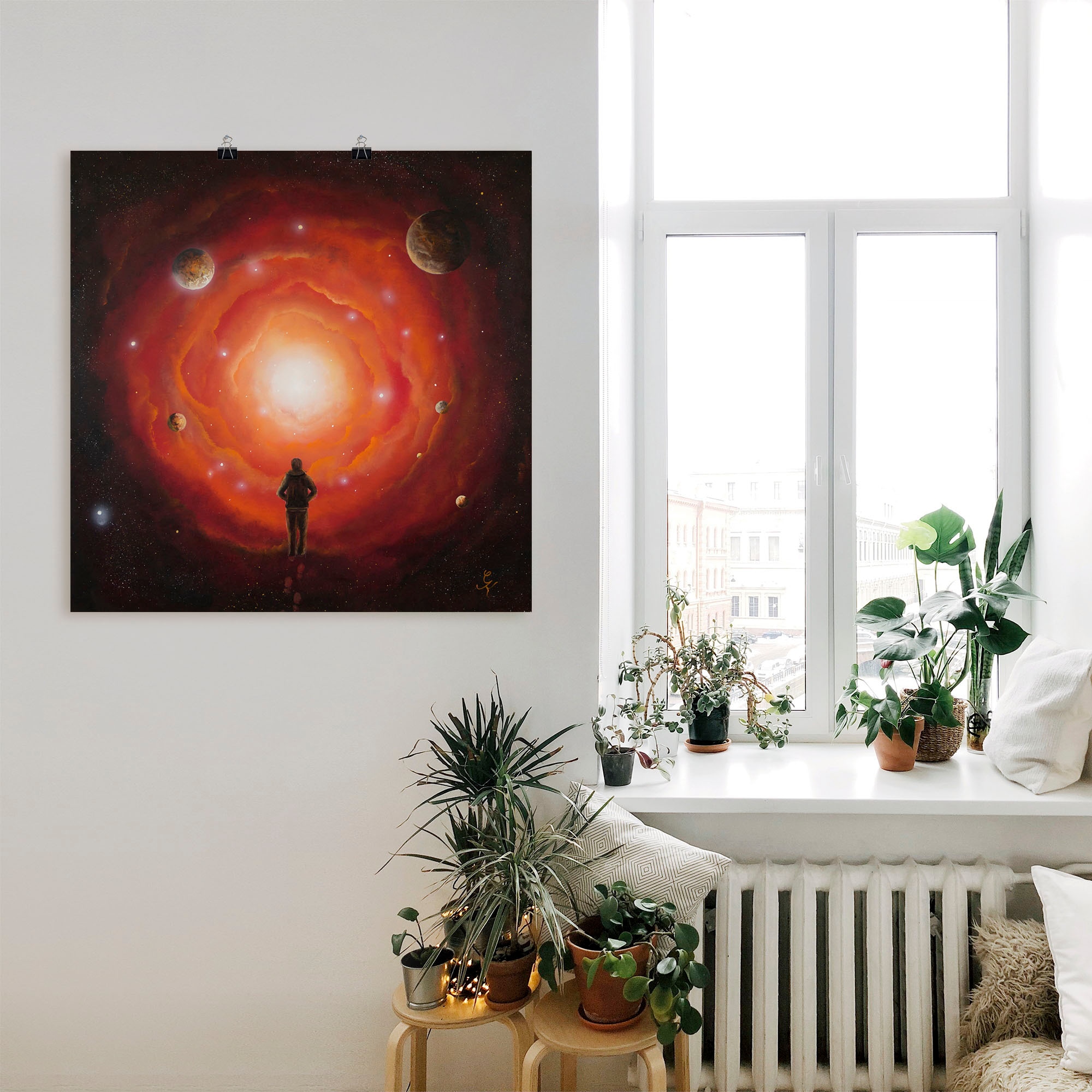 Artland Wandbild »Ausblick«, Bilder von Planeten, (1 St.), als Alubild,  Leinwandbild, Wandaufkleber oder Poster in versch. Größen kaufen online bei  OTTO