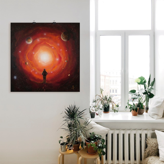 Artland Wandbild »Ausblick«, Bilder von Planeten, (1 St.), als Alubild,  Leinwandbild, Wandaufkleber oder Poster in versch. Größen kaufen online bei  OTTO
