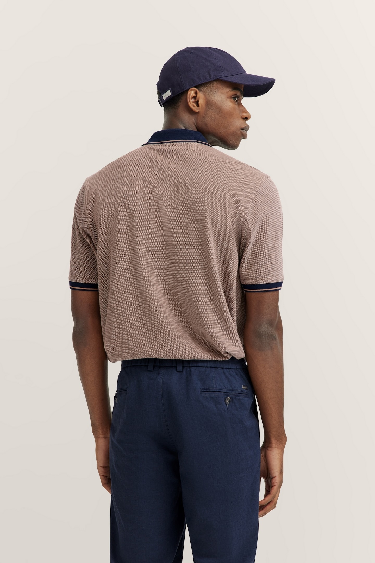 bugatti Poloshirt, aus Baumwolle