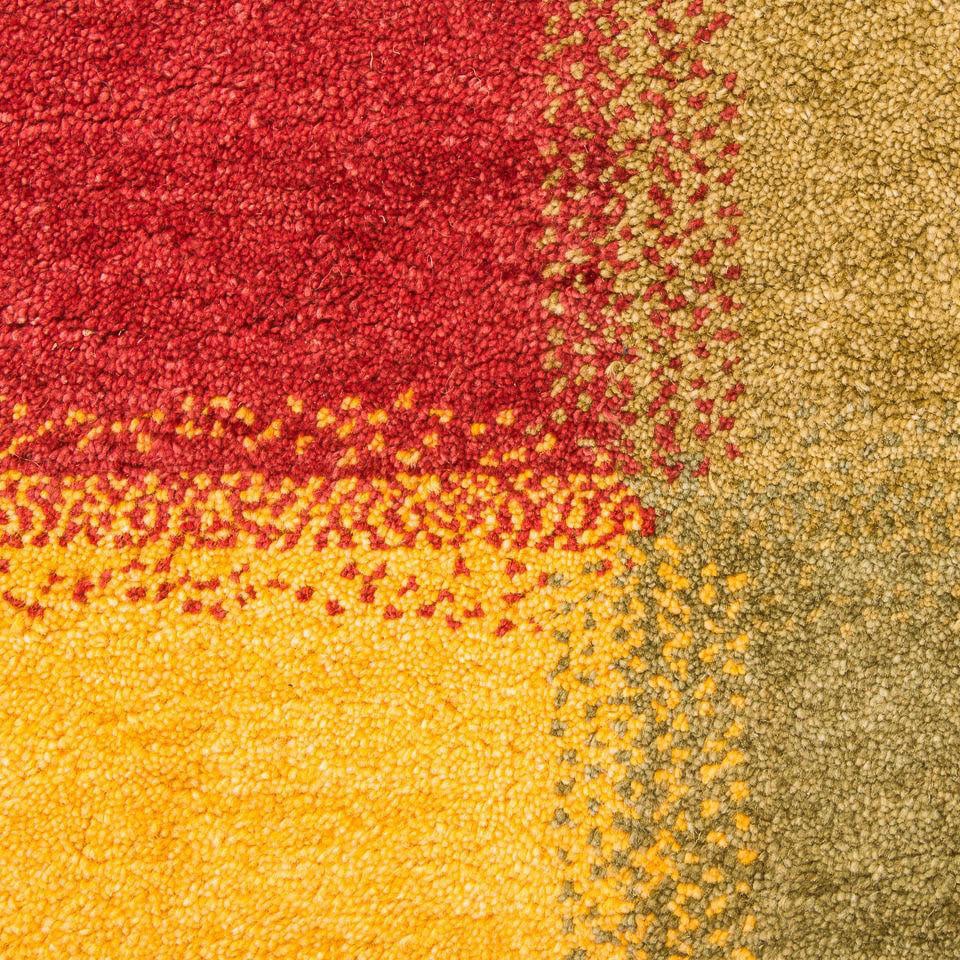 morgenland Wollteppich »Gabbeh Teppich - Indus - Arias - läufer«, rechteckig, 18 mm Höhe, handgeknüpft