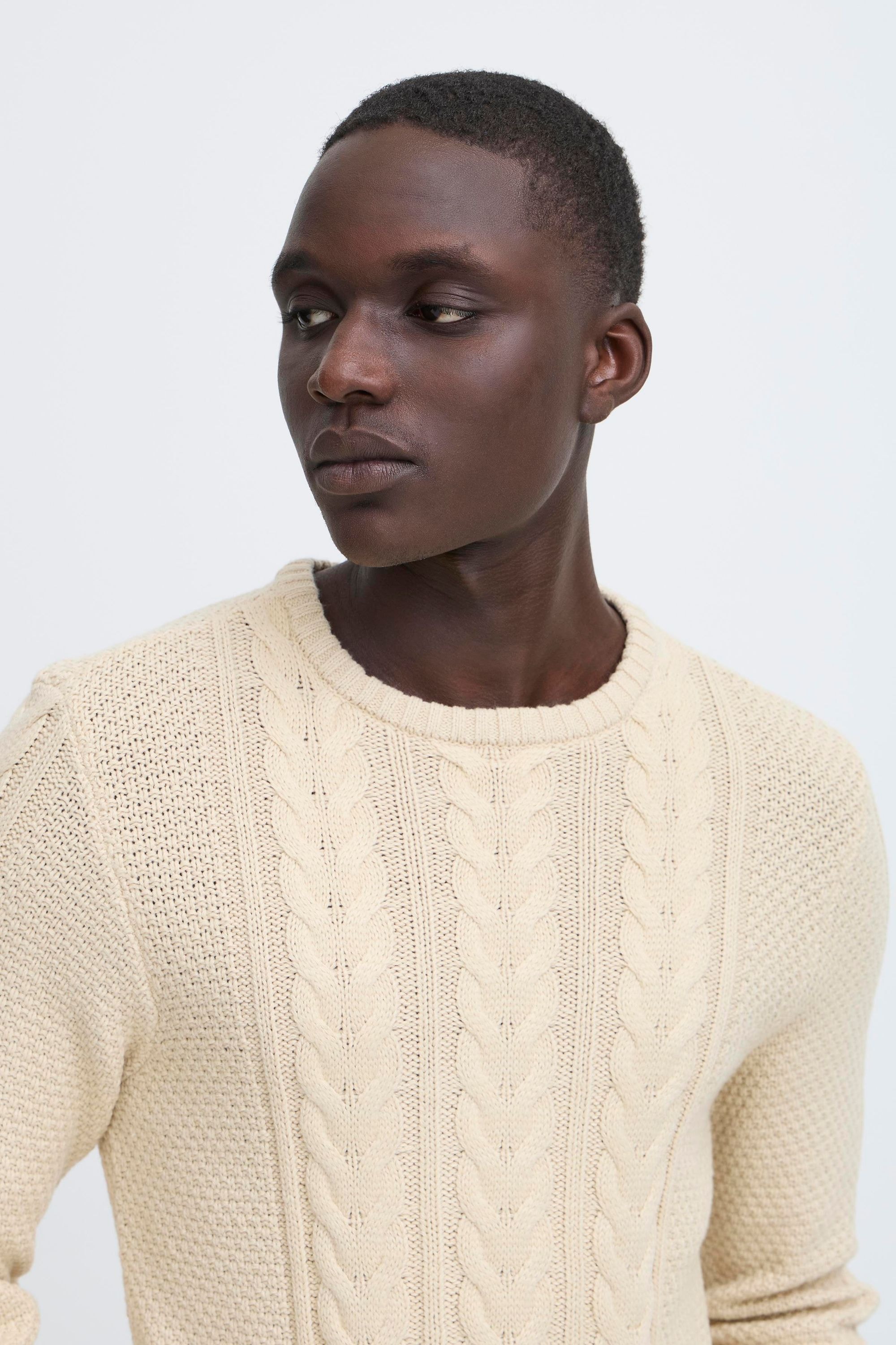 Blend Strickfleece-Pullover »Strickpullover BHBASIM«