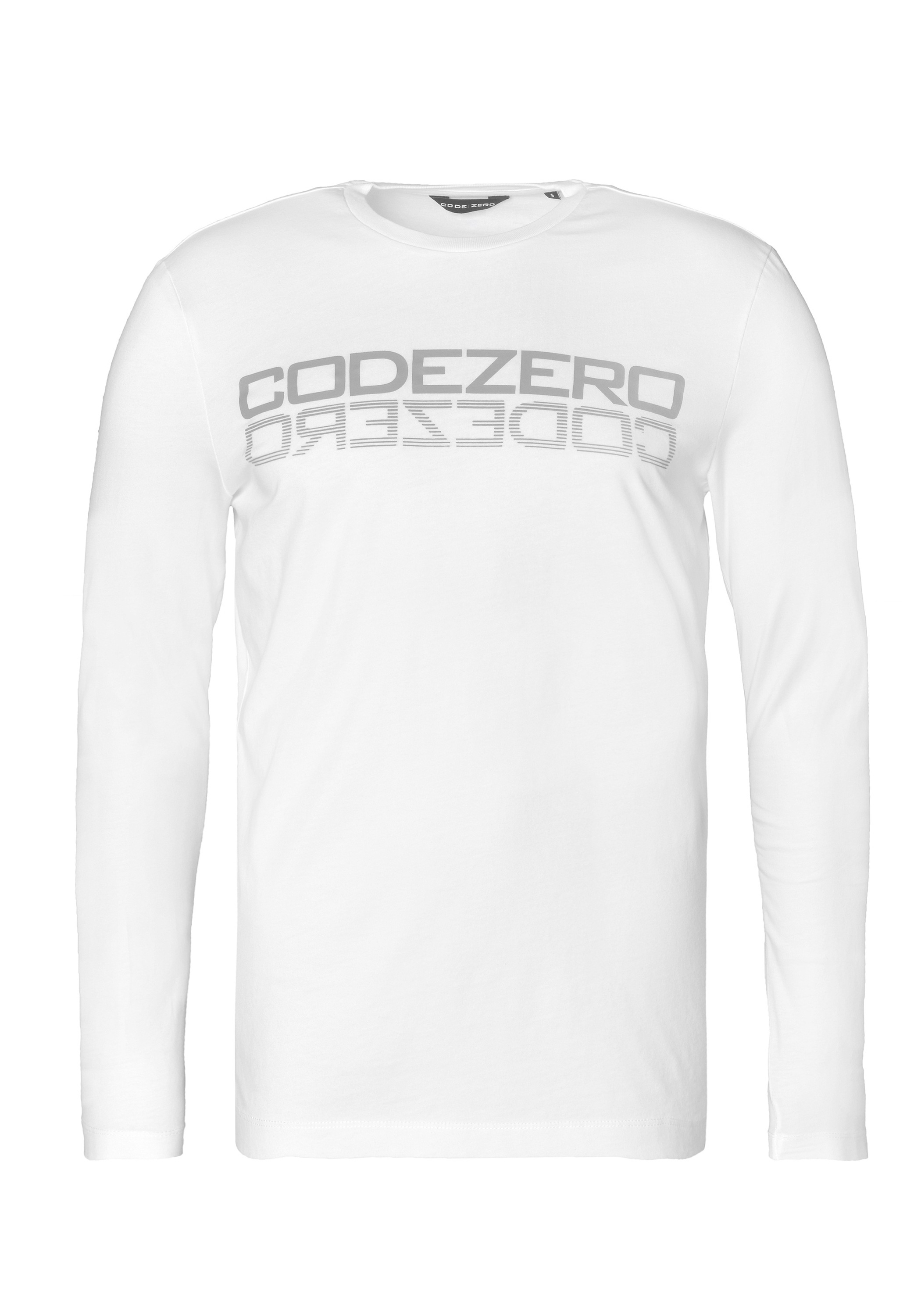 CODE-ZERO Langarmshirt »Asymmetric Longsleeve«, Applikationen