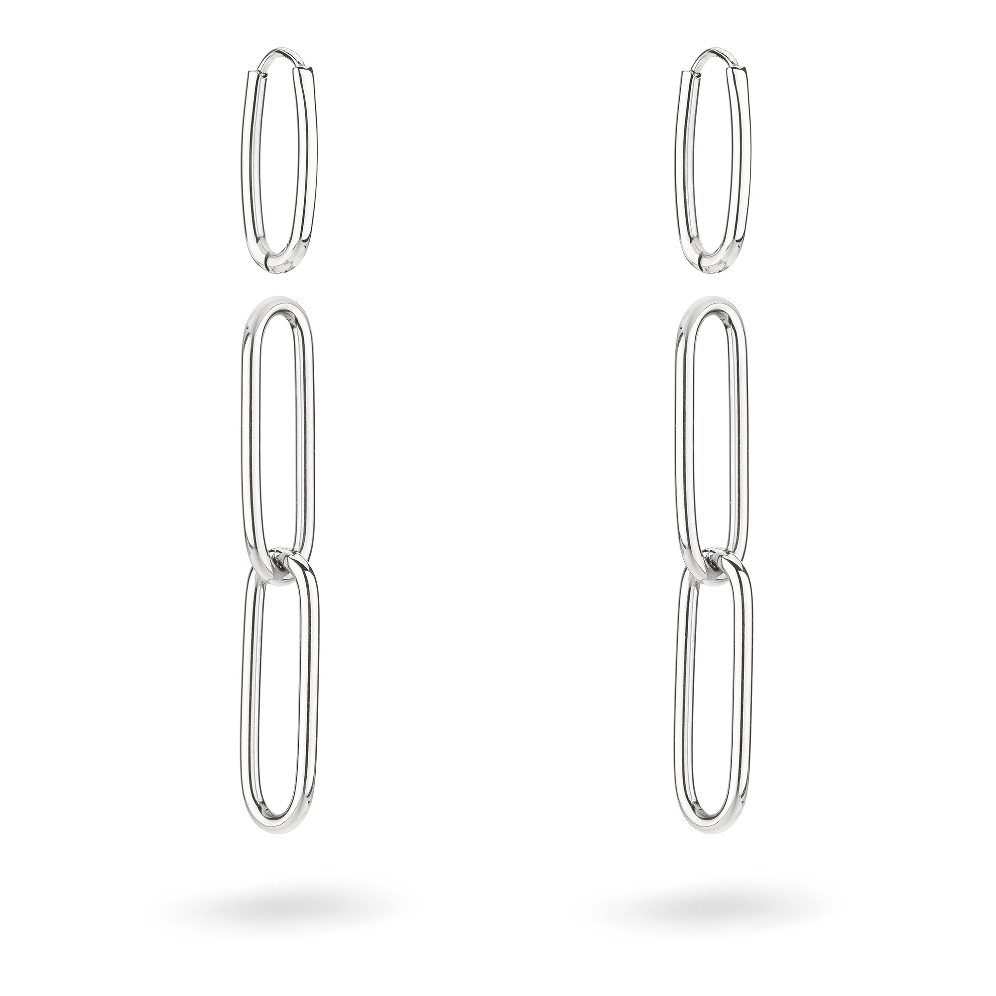 Liebeskind Berlin Paar Creolen »Schmuck Geschenk Edelstahl Ohrringe Special Link«