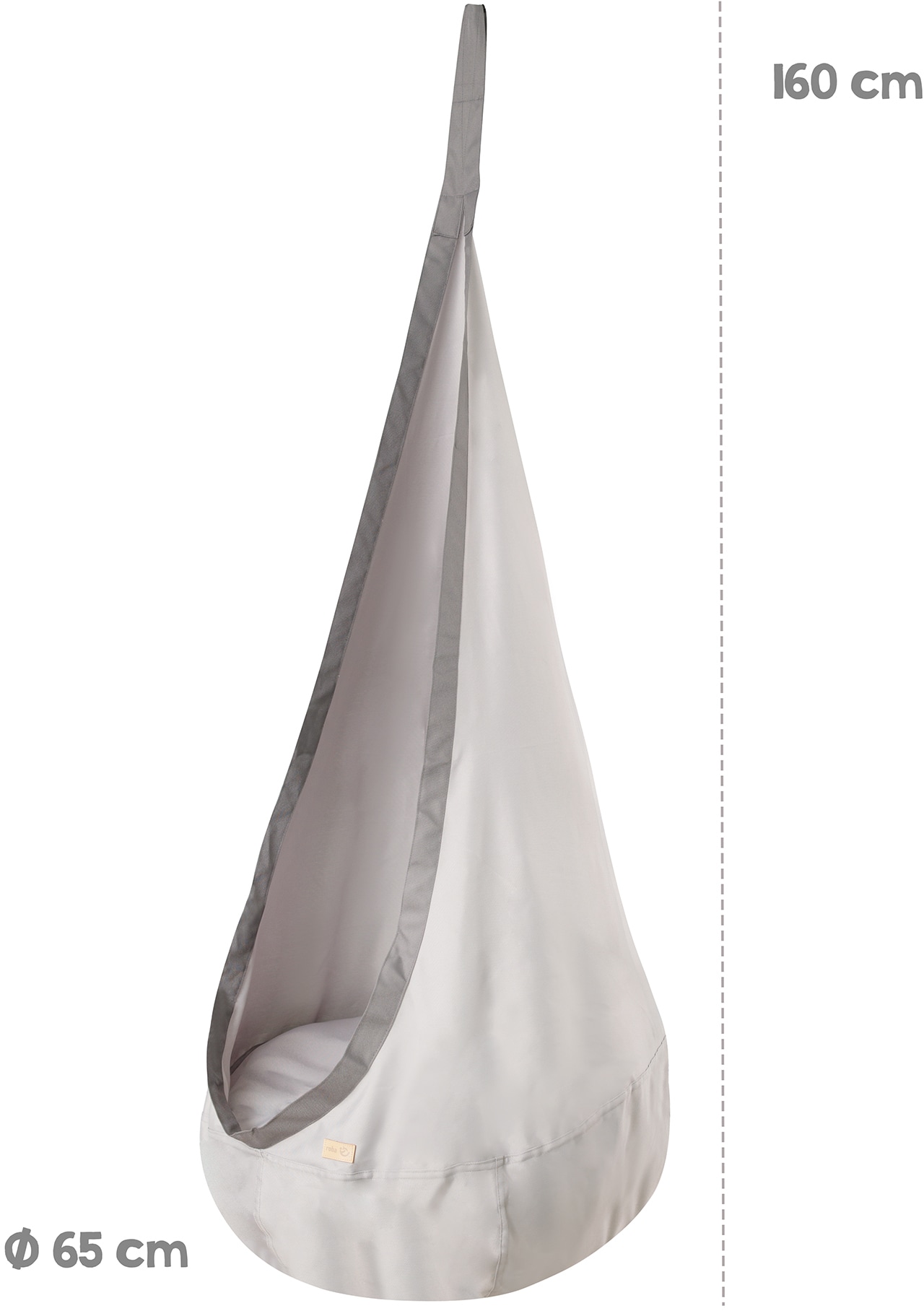 roba® Hängehöhle »Hängesack« mit aufblasbarem Kissen