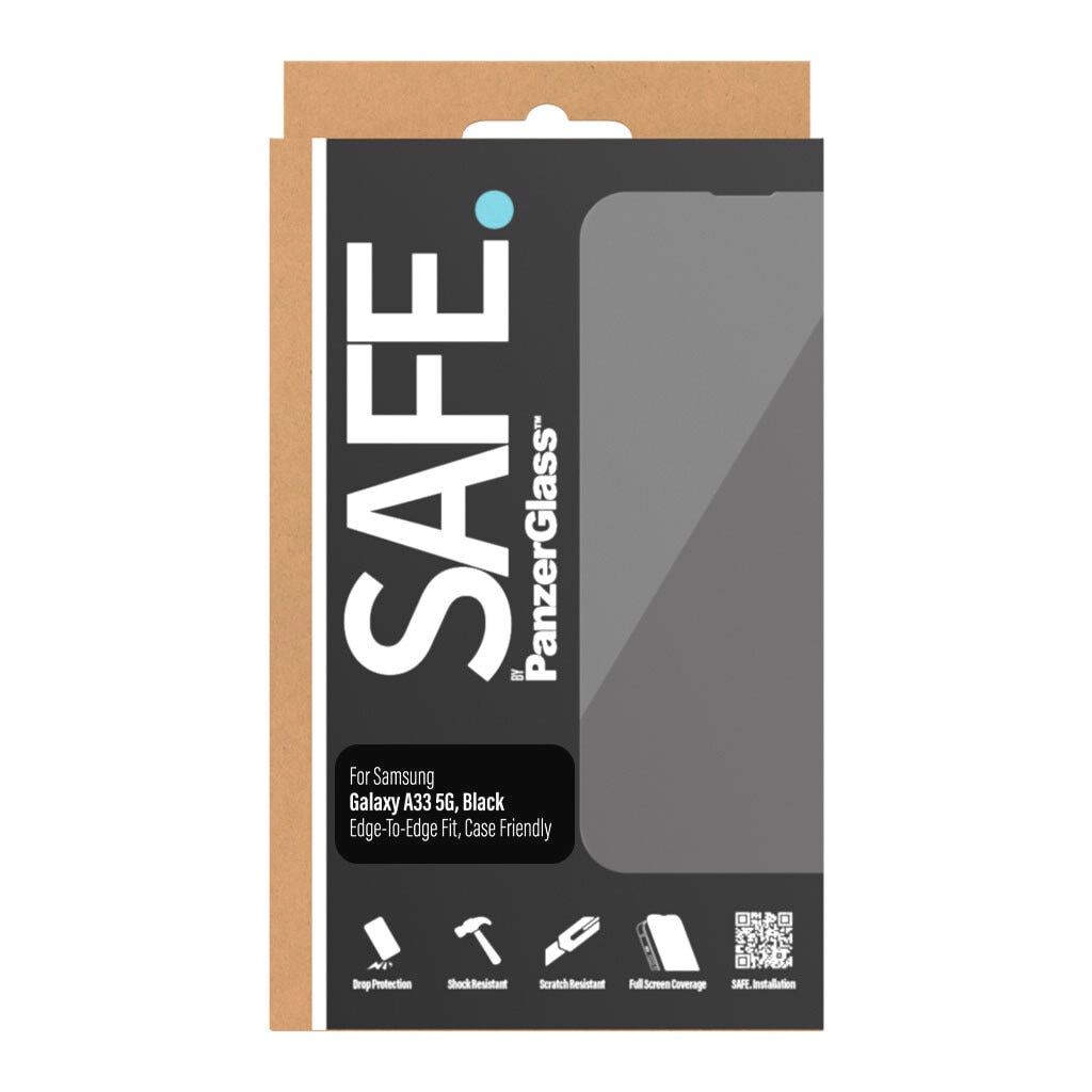 SAFE by PanzerGlass Displayschutzfolie »Screen Protector Samsung Galaxy A33 5G«