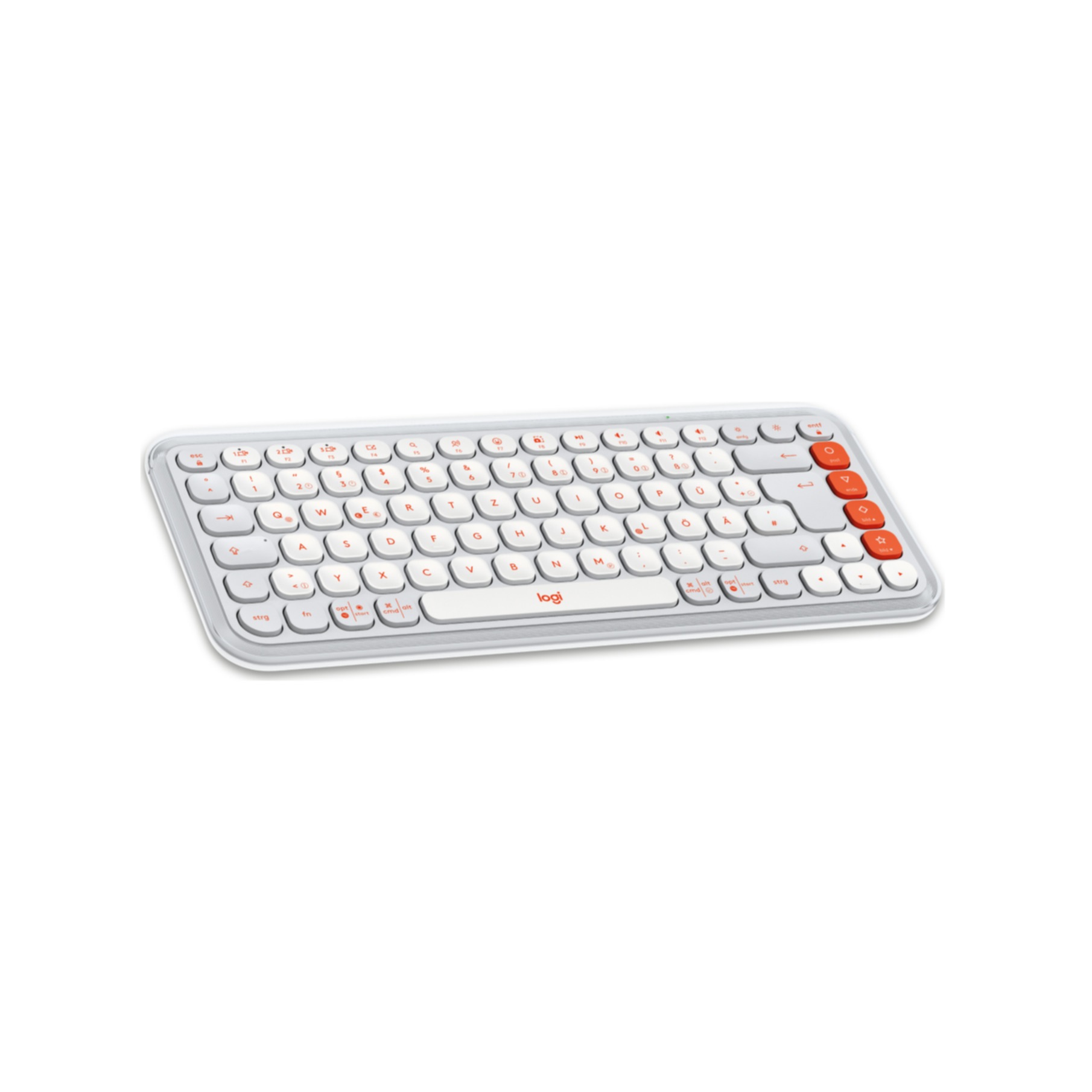 Logitech Wireless-Tastatur »POP Icon Keys«, (Fn-Tasten)