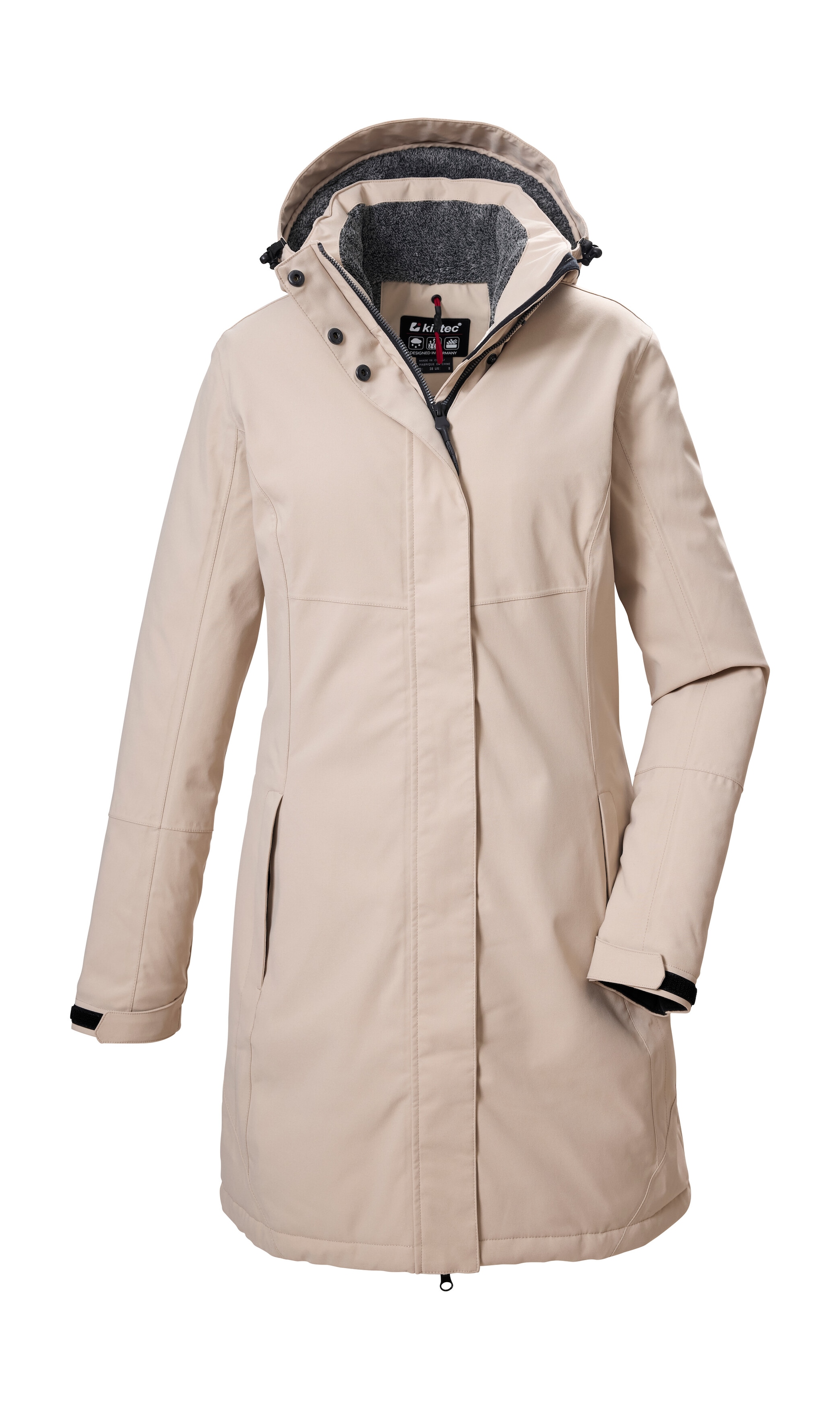 Killtec Parka »KOW 512 WMN PRK« Damen Parka: abnehmbare Kapuze, wasserdicht, atmungsaktiv
