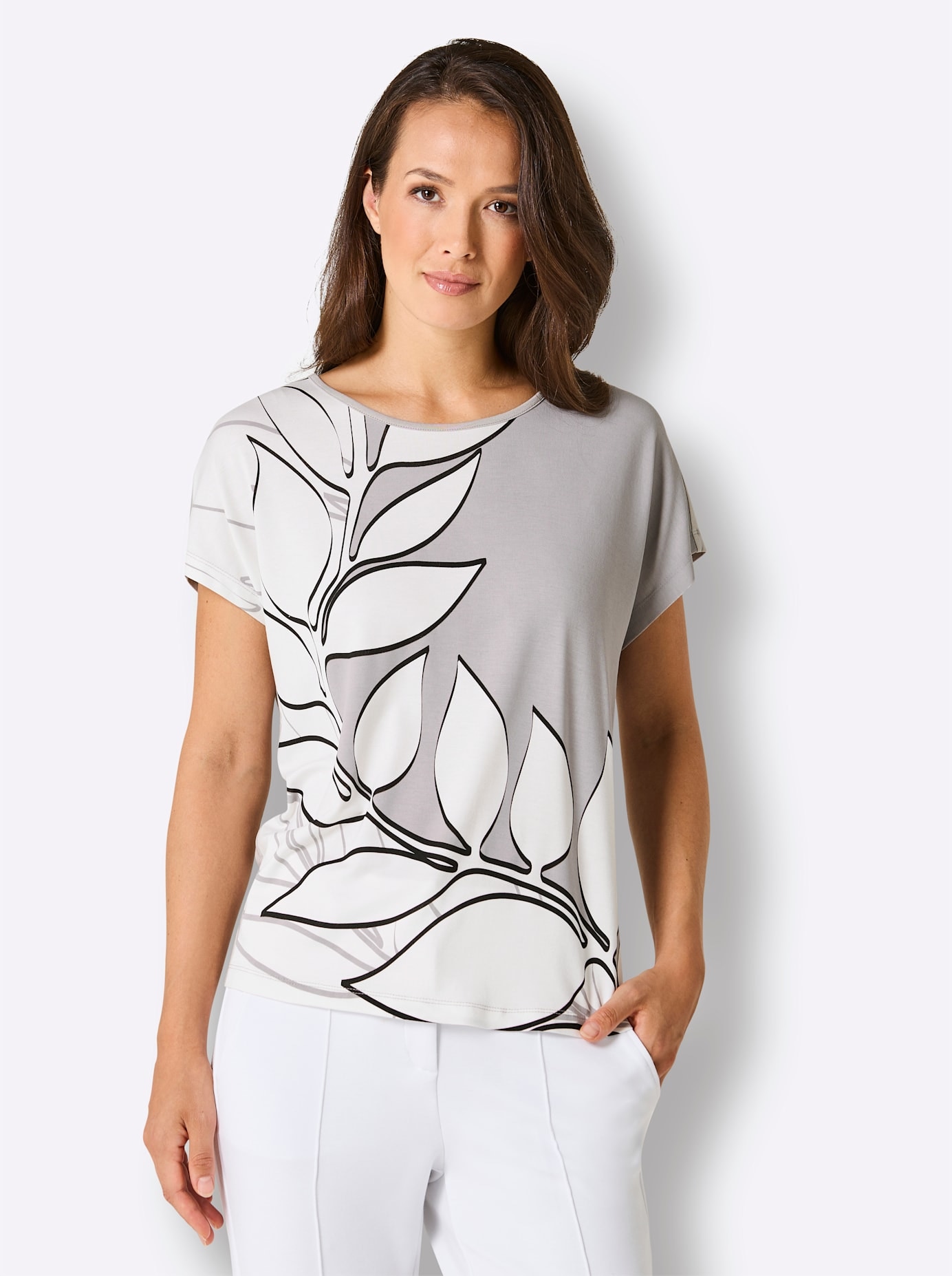 CREATION L PREMIUM Print-Shirt »Modal-Shirt« 1 tlg.