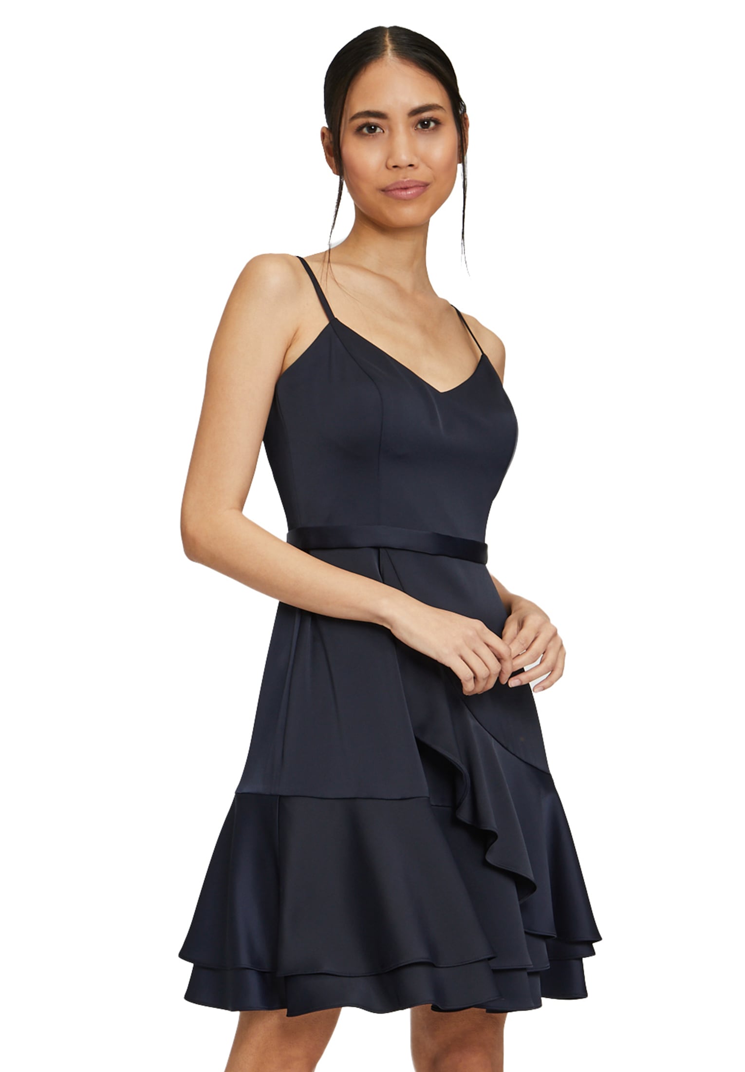 Vera Mont Cocktailkleid »Cocktailkleid mit Volant«