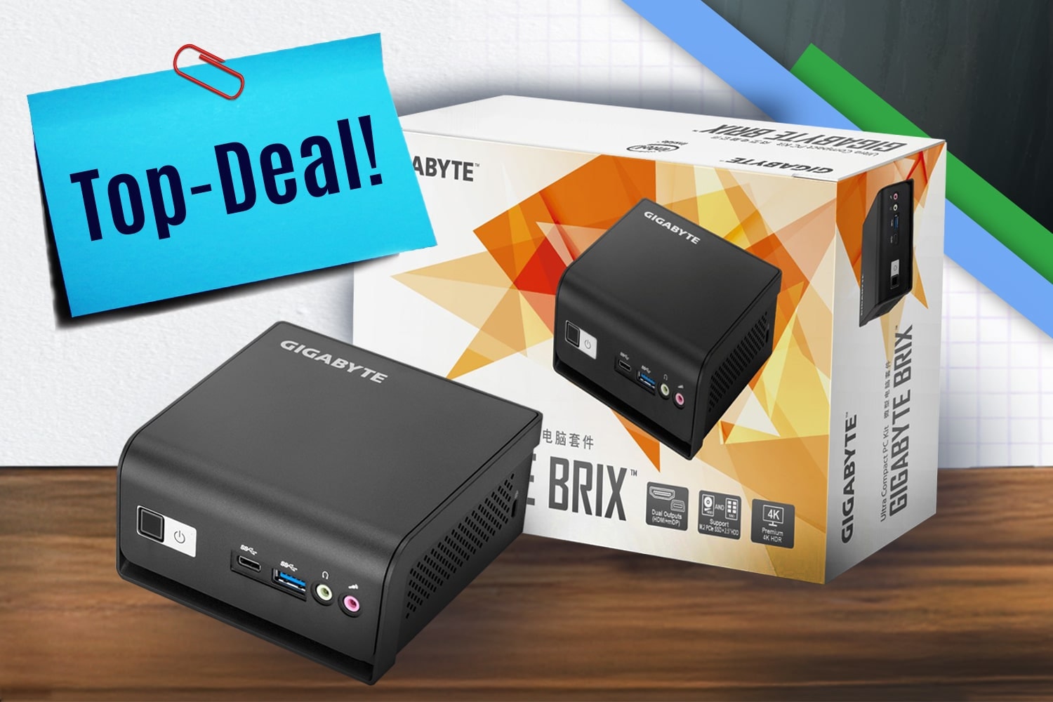 Gigabyte Barebone-PC »GB-BMCE-5105«