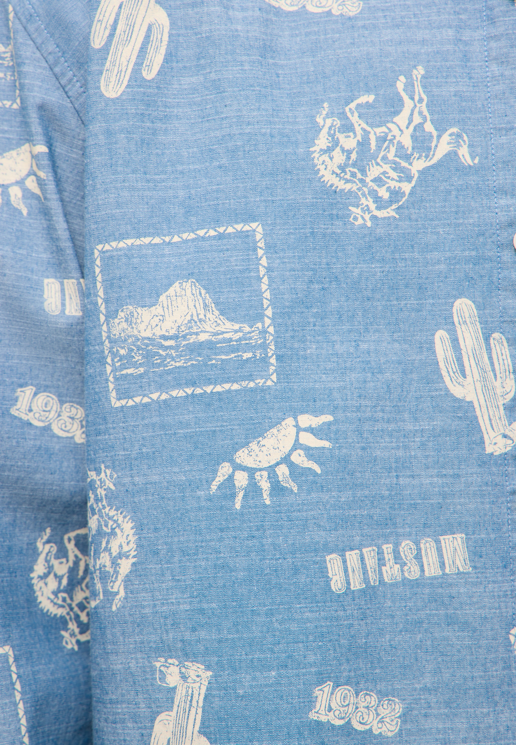 MUSTANG Langarmhemd »Herren Style Elmore«