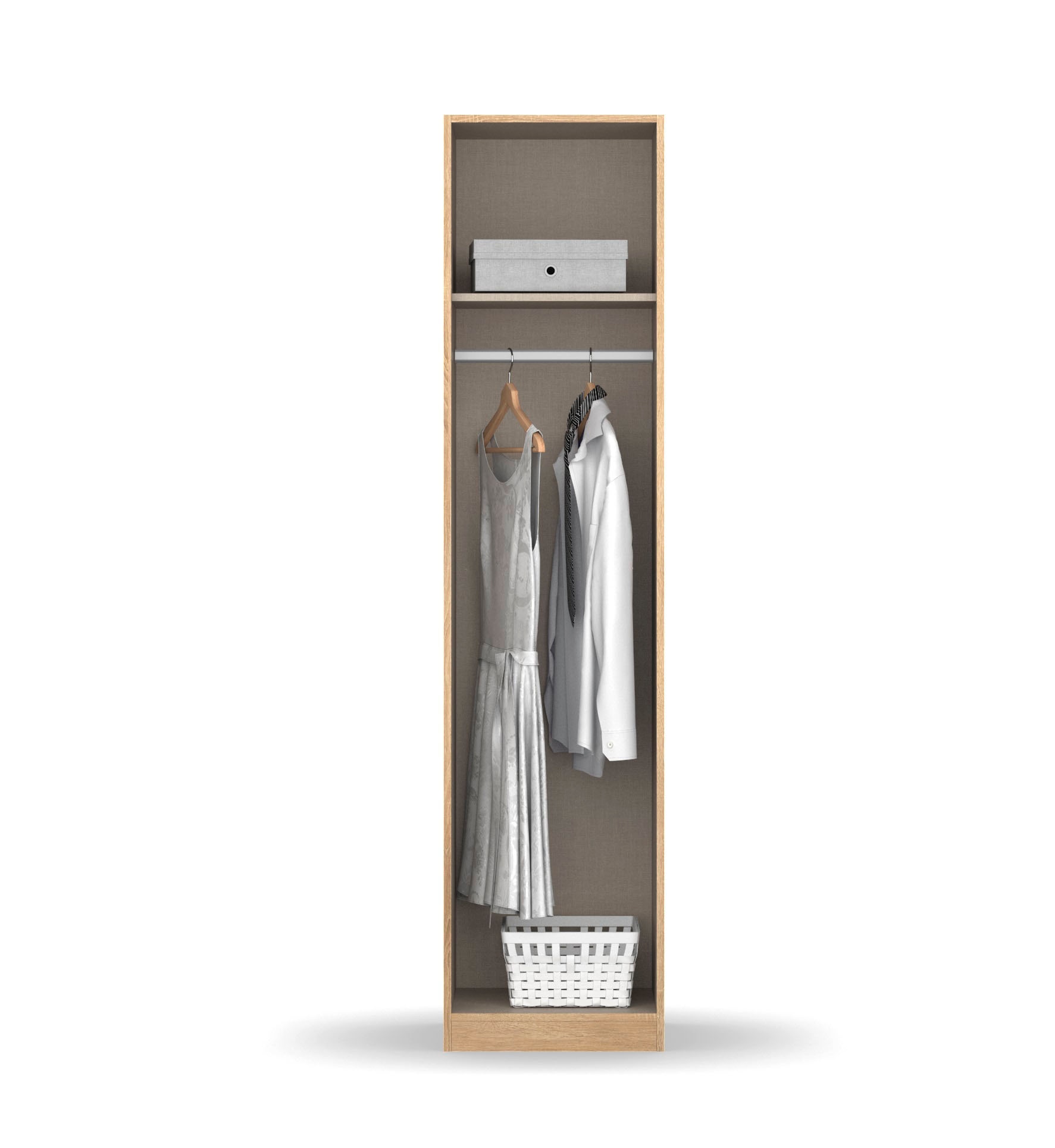 rauch Drehtürenschrank »Kleiderschrank Schrank Garderobe Schlafzimmerschrank CELLE« in 4 Breiten und 2 Höhen, optional mit Schubkästen MADE IN GERMANY