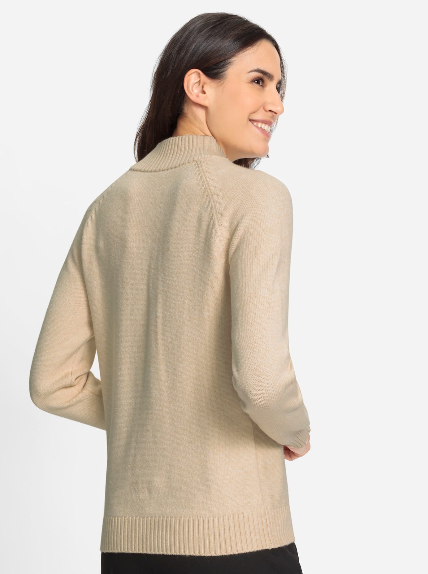 Inspirationen Stehkragenpullover »Pullover«