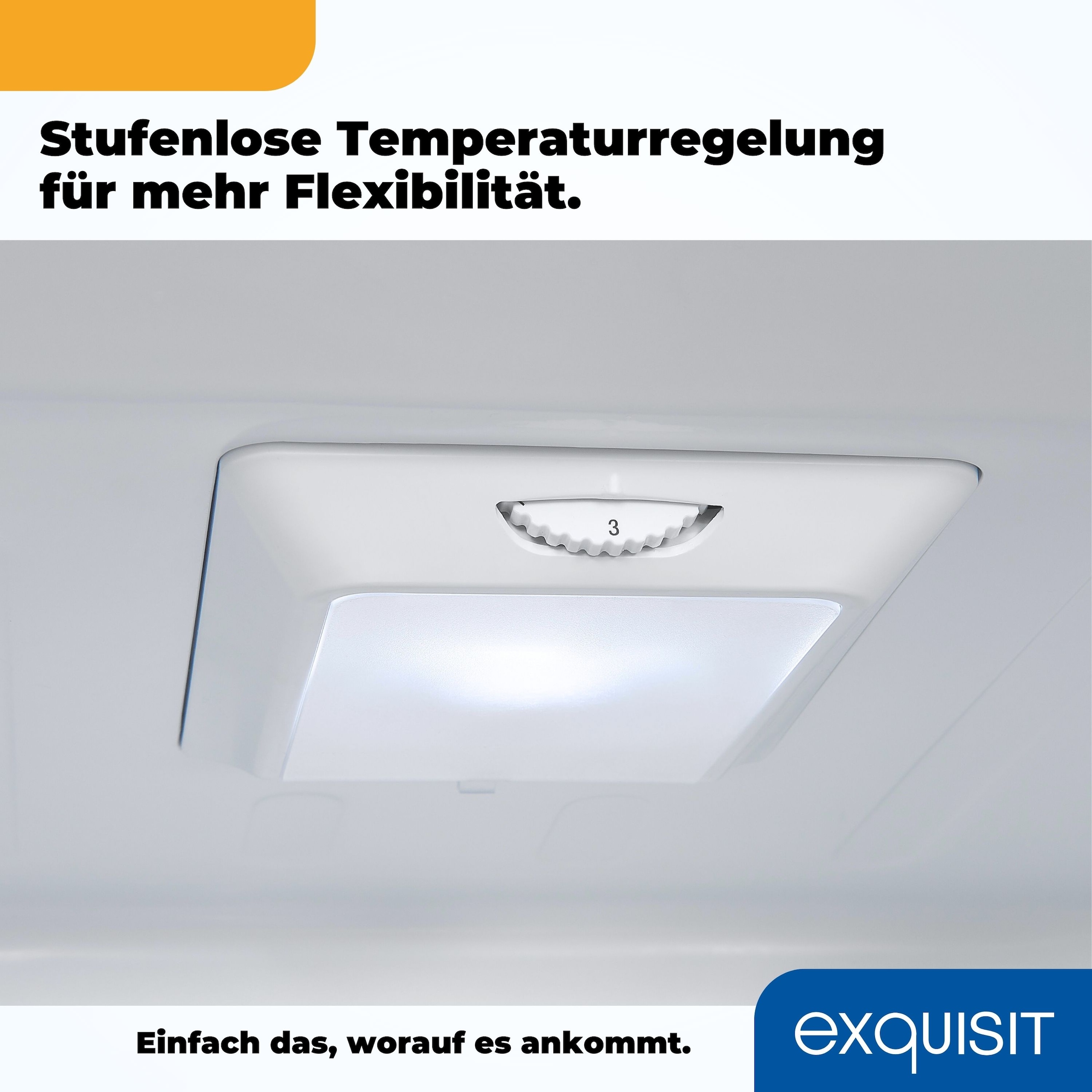 exquisit Kühl-/Gefrierkombination »KGC265-70-H-WS-010E inoxlook«, Wasserspender