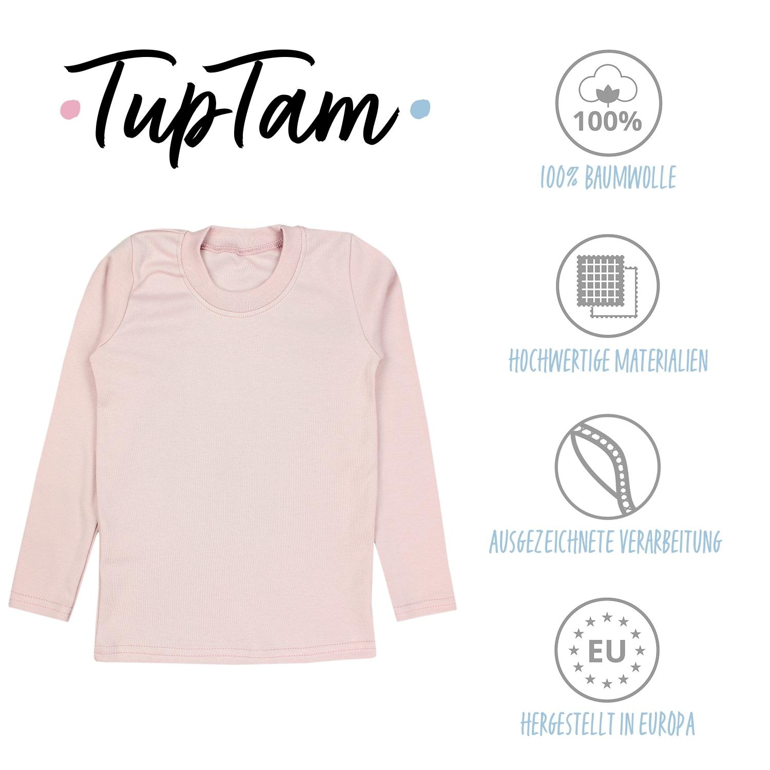 TupTam Unterhemd »Langarmshirt Mädchen  Langarmshirt 3er Pack«
