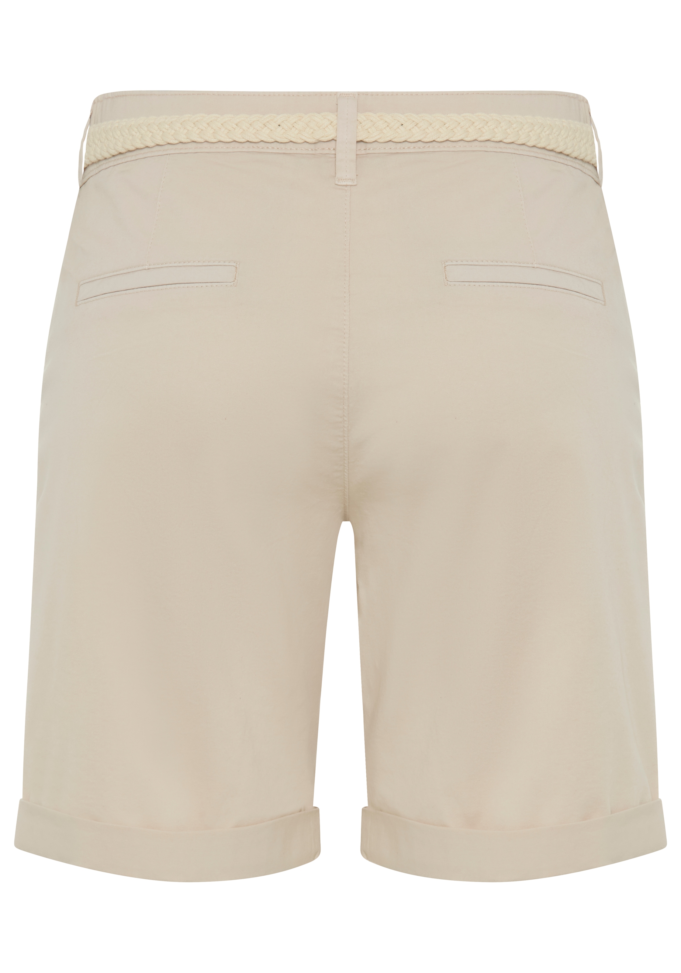 MAC Chinoshorts »CHINO SHORTS belt«  inklusive Flecht- Gürtel