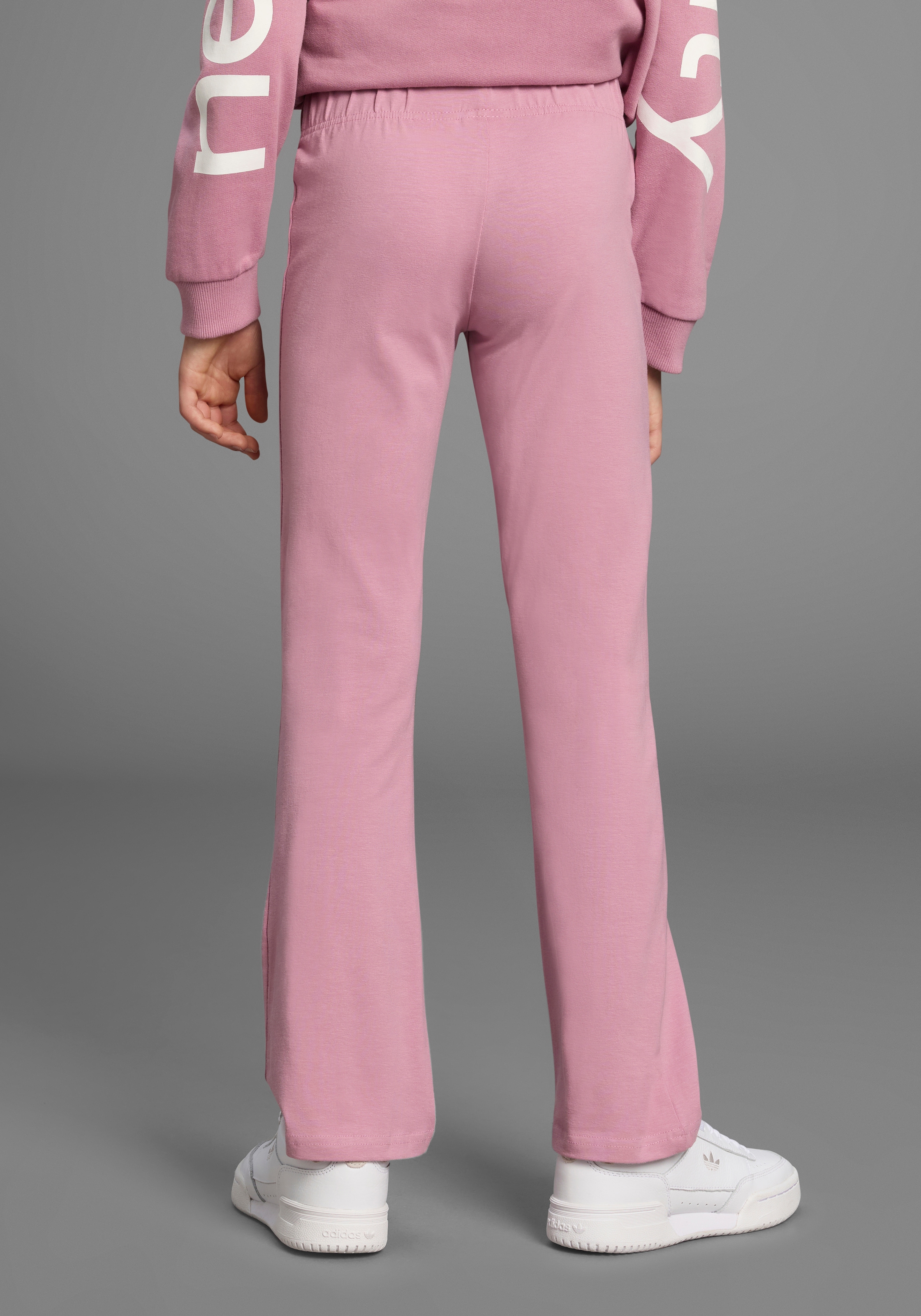 H.I.S Leggings »2er Packung Leggings mit Schlag«, (Packung, 2 tlg.), NEUHEIT: HIS für TEENS! 2er Packung Jazzpants