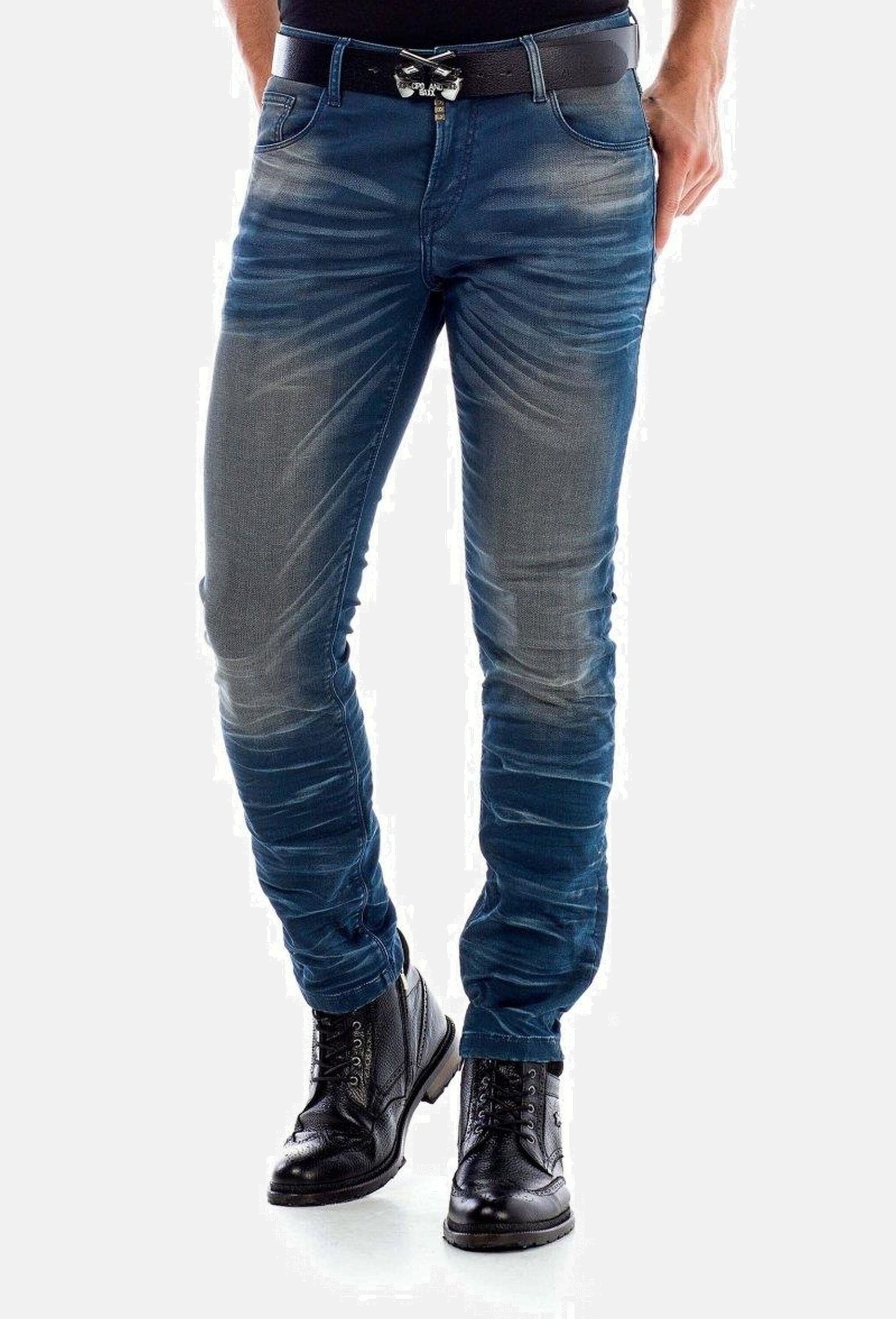 Cipo & Baxx 5-Pocket-Jeans »Cipo & Baxx Jeans« mit schöner Waschung, CD492