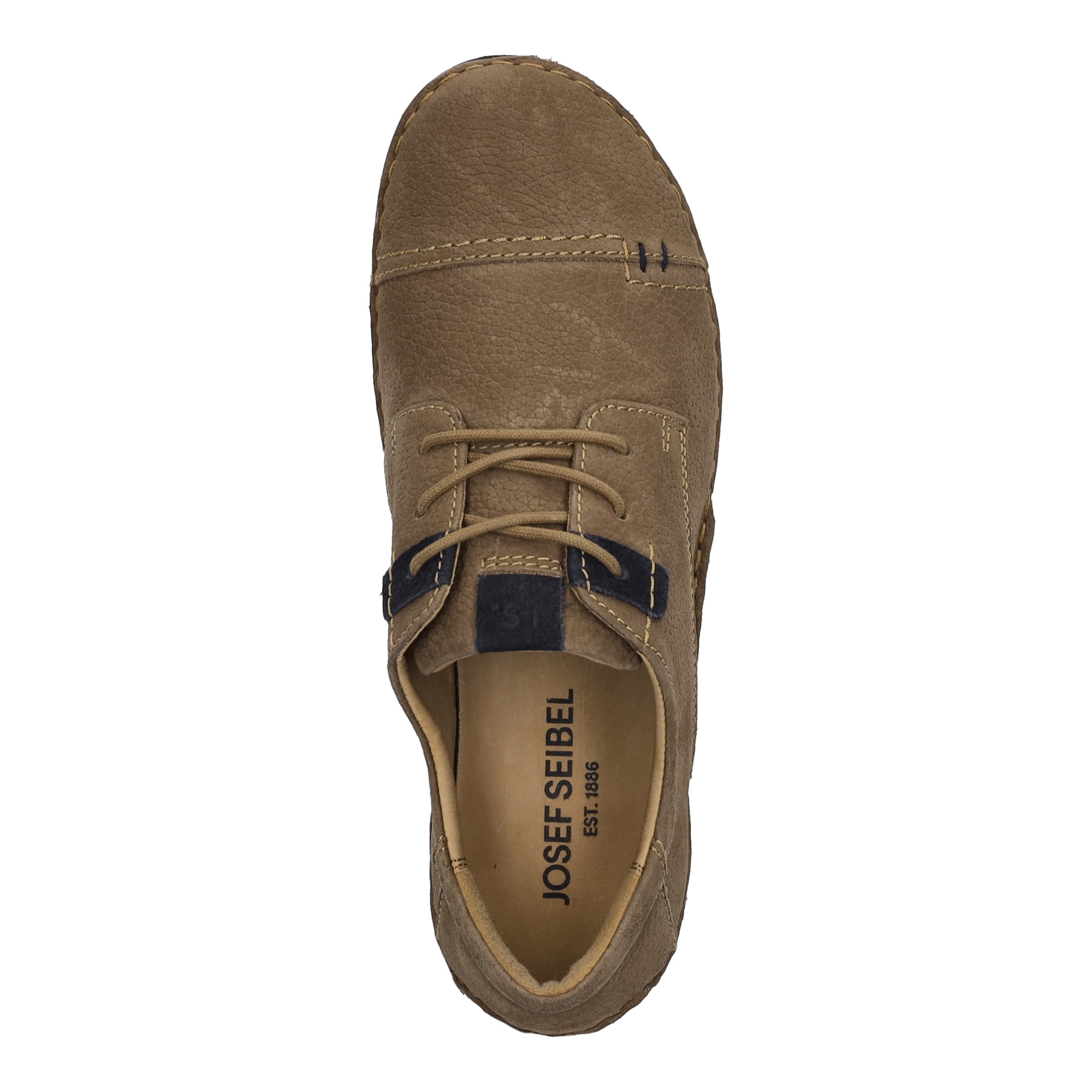 Josef Seibel Schnürschuh »Fergey 41«  , Freizeitschuh, Halbschuh, Komfortschuh mit Wechselfußbett, G-Weite