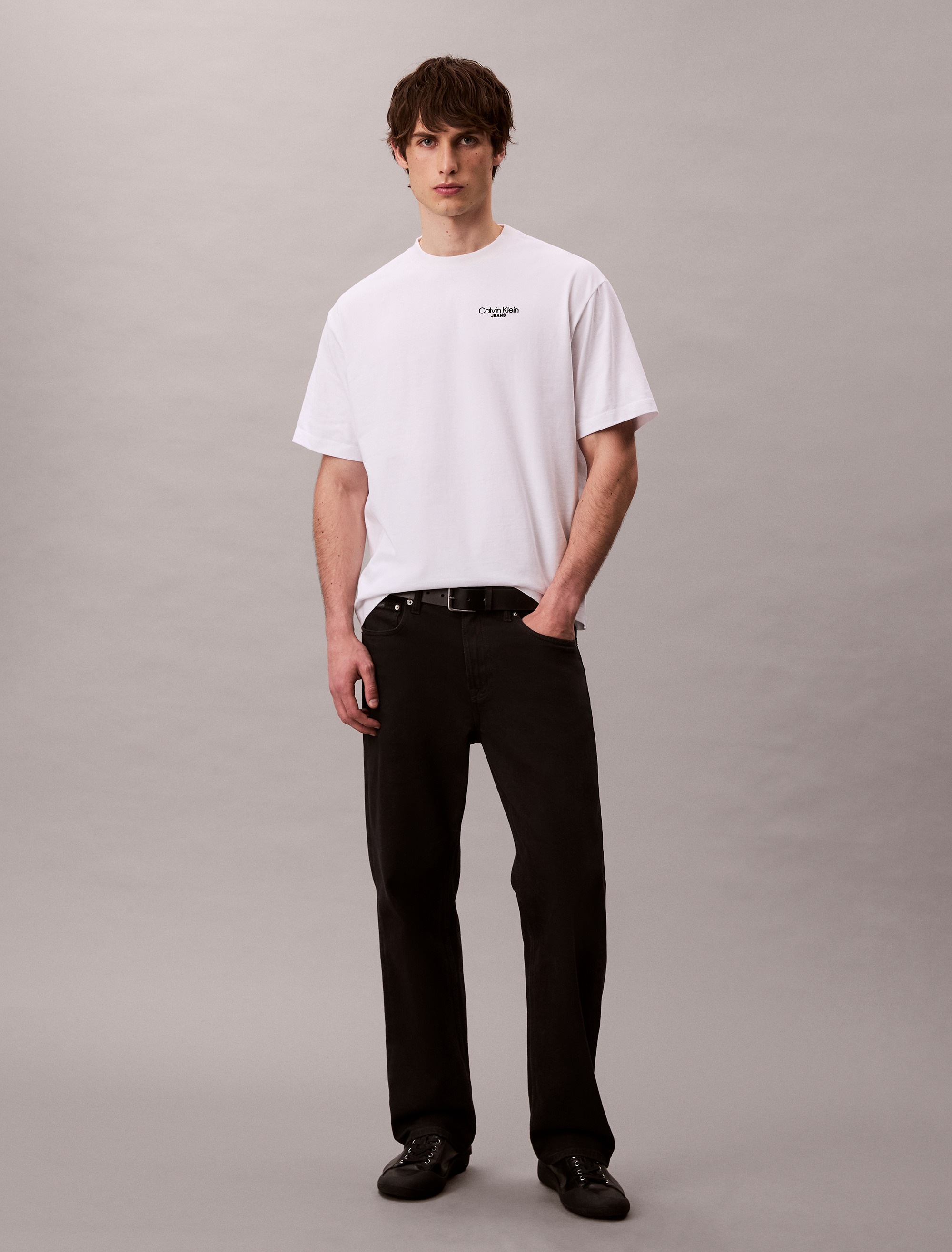 Calvin Klein Jeans T-Shirt »LOGO BACK PRINT T-SHIRT« Mit Rundhalsausschnitt, regular fit