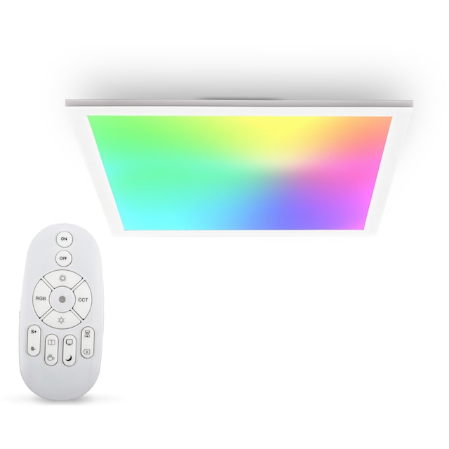 B.K.Licht Deckenleuchte, 1 flammig-flammig, LED Panel, Farbtemp. stufenlos  einstellbar, dimmbar, Fernbedienung online kaufen