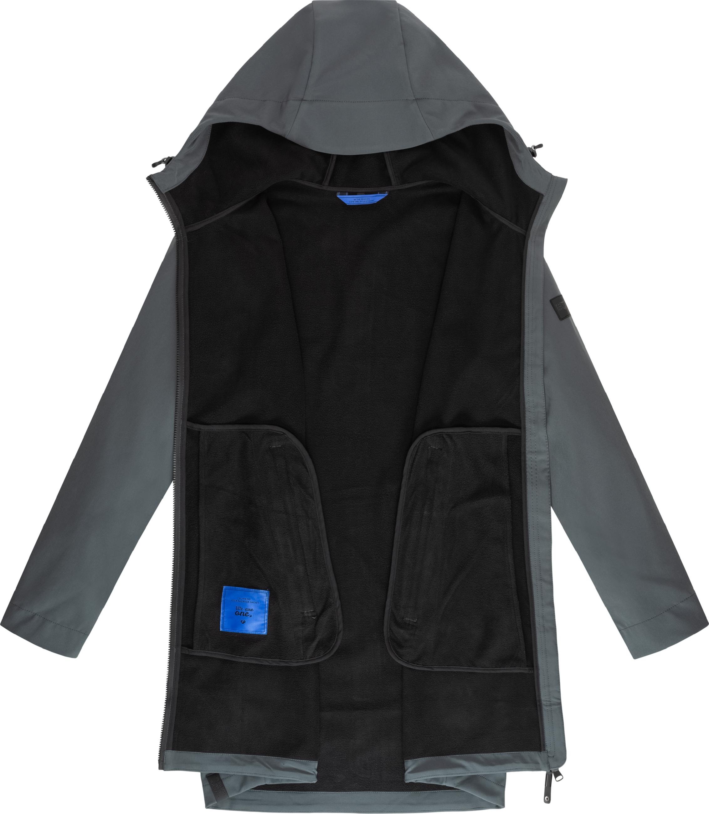Ragwear Softshellparka »Softshellparka Shellwie Long«