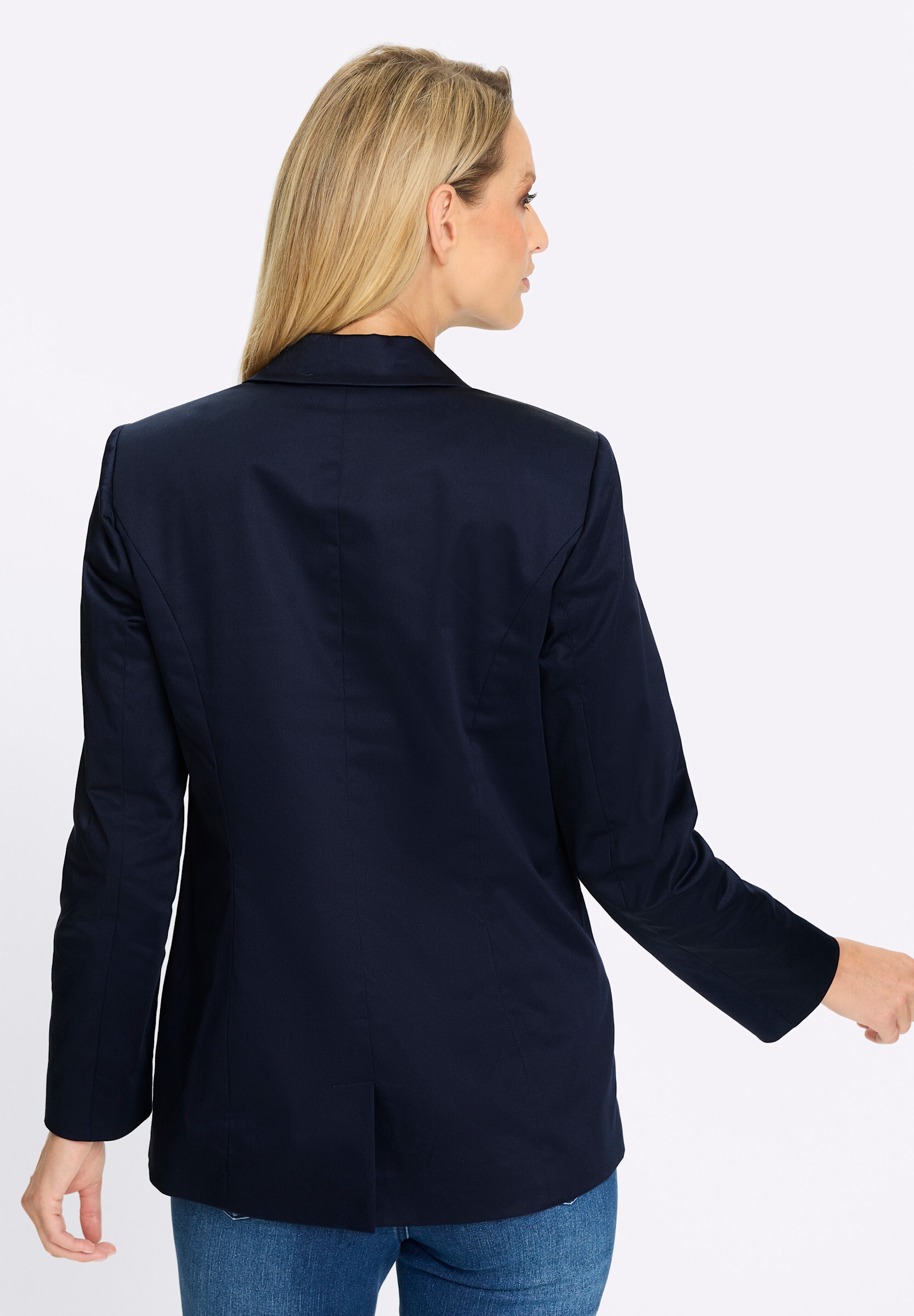 heine Blusenblazer »Blazer Blazer mit dezentem Glanz«