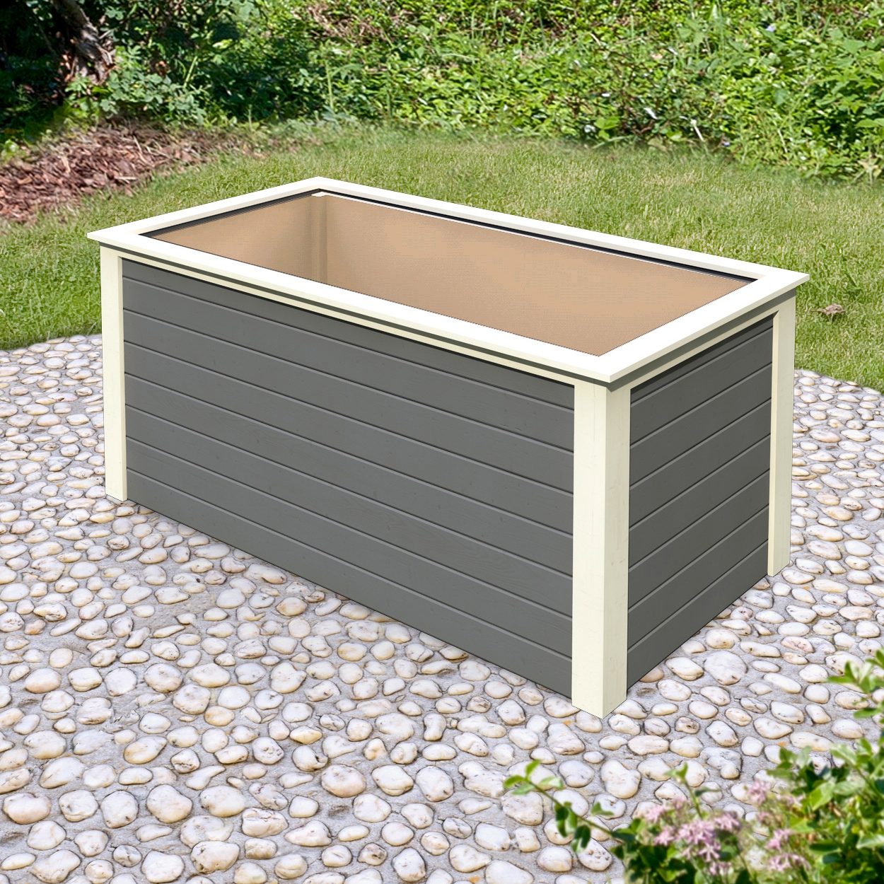 Karibu Hochbeet BxTxH: 209x111x92 cm