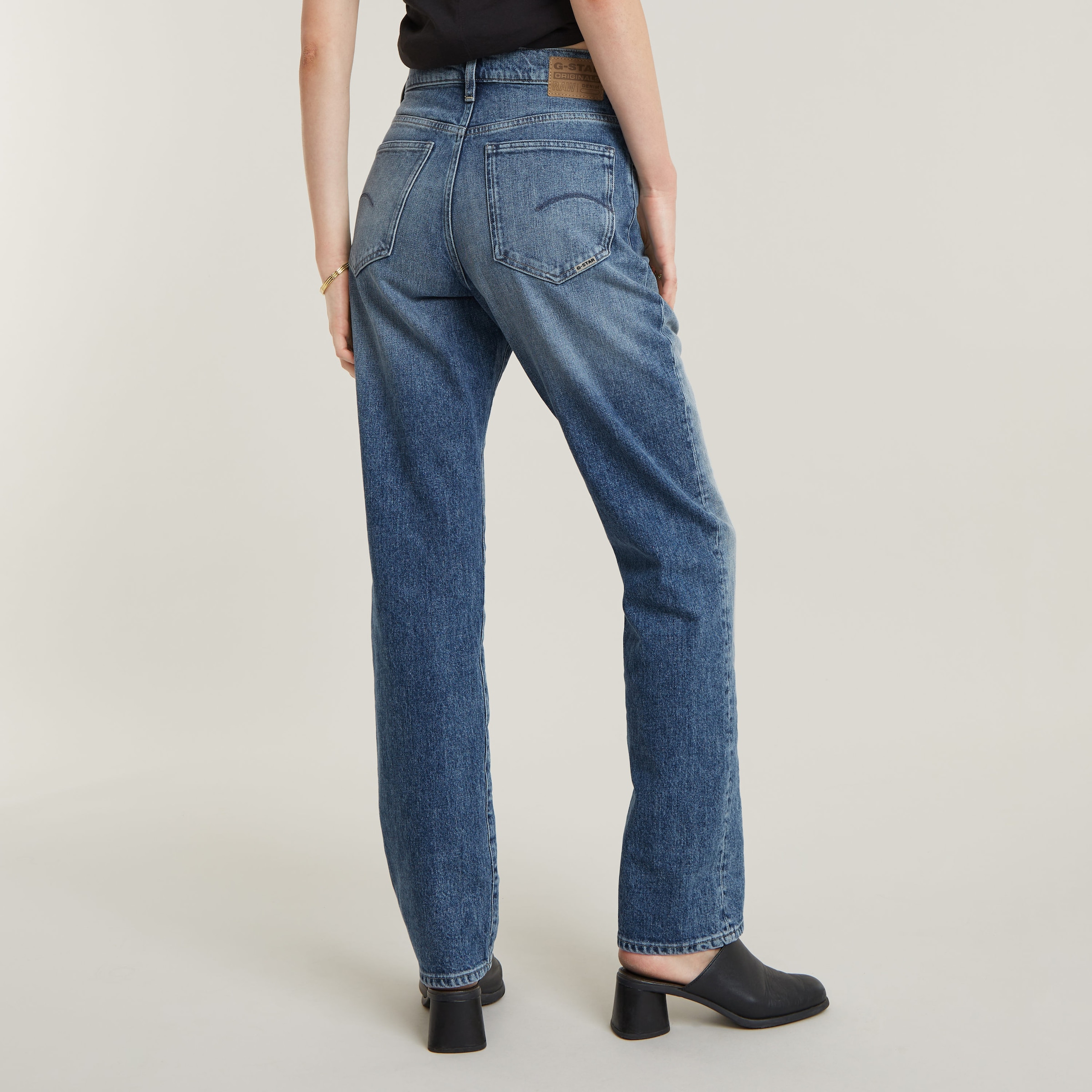G-STAR High-waist-Jeans »Viktoria High Straight«