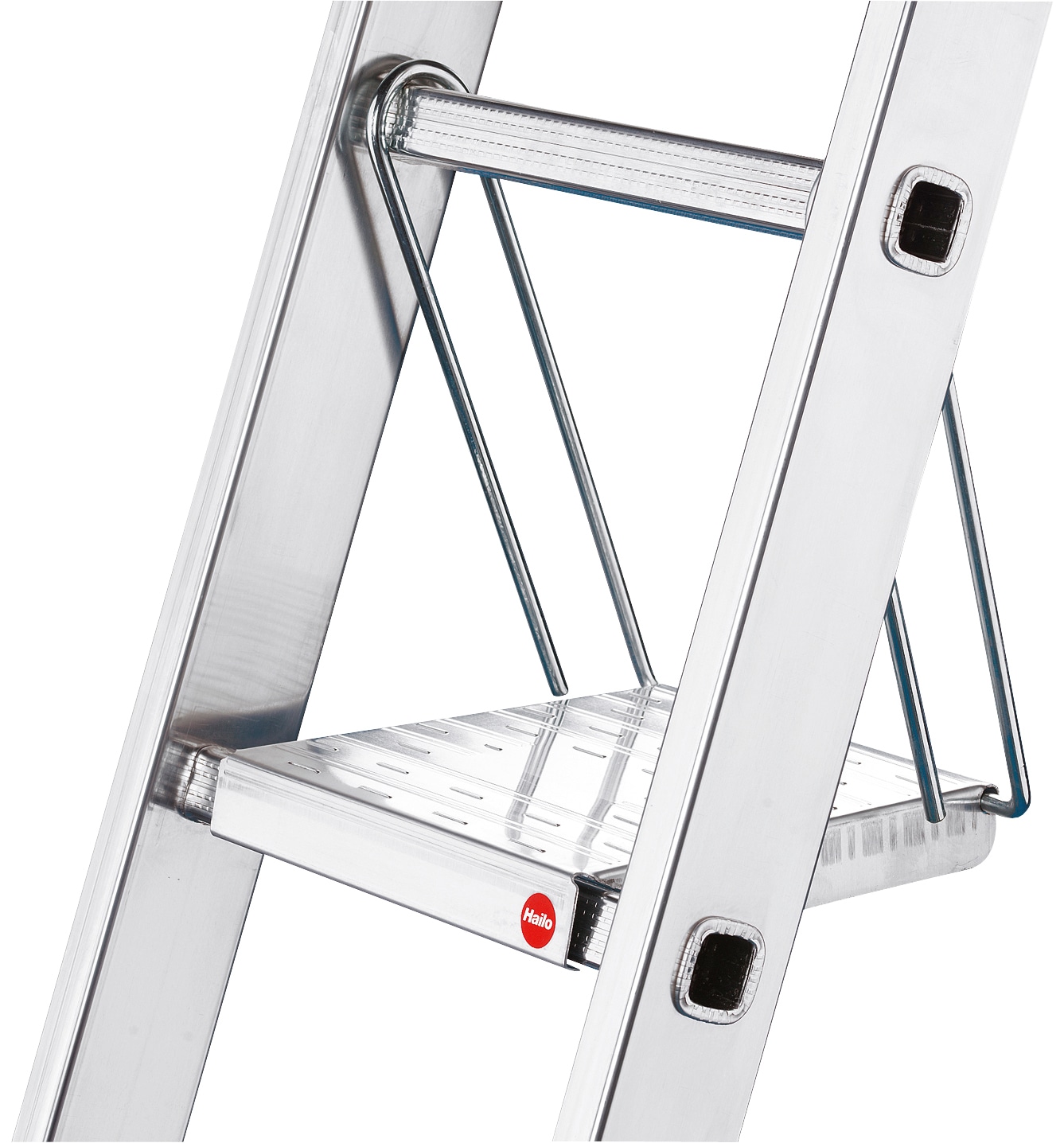 Hailo Vielzweckleiter »HobbyStep combi«, (Set), Aluminium Kombileiter 3-teilig 3x9 Sprossen